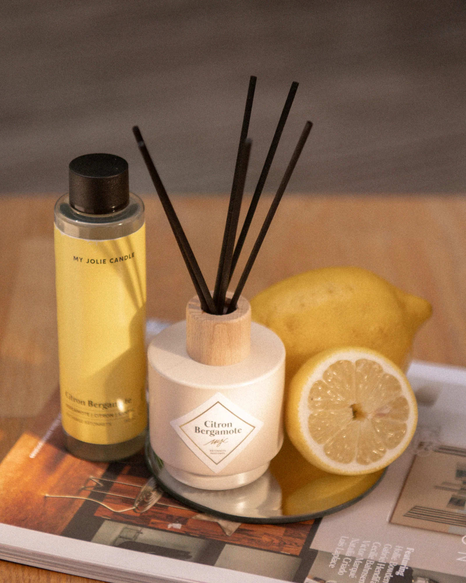 Bâtonnets parfumés Citron Bergamote - Image 3