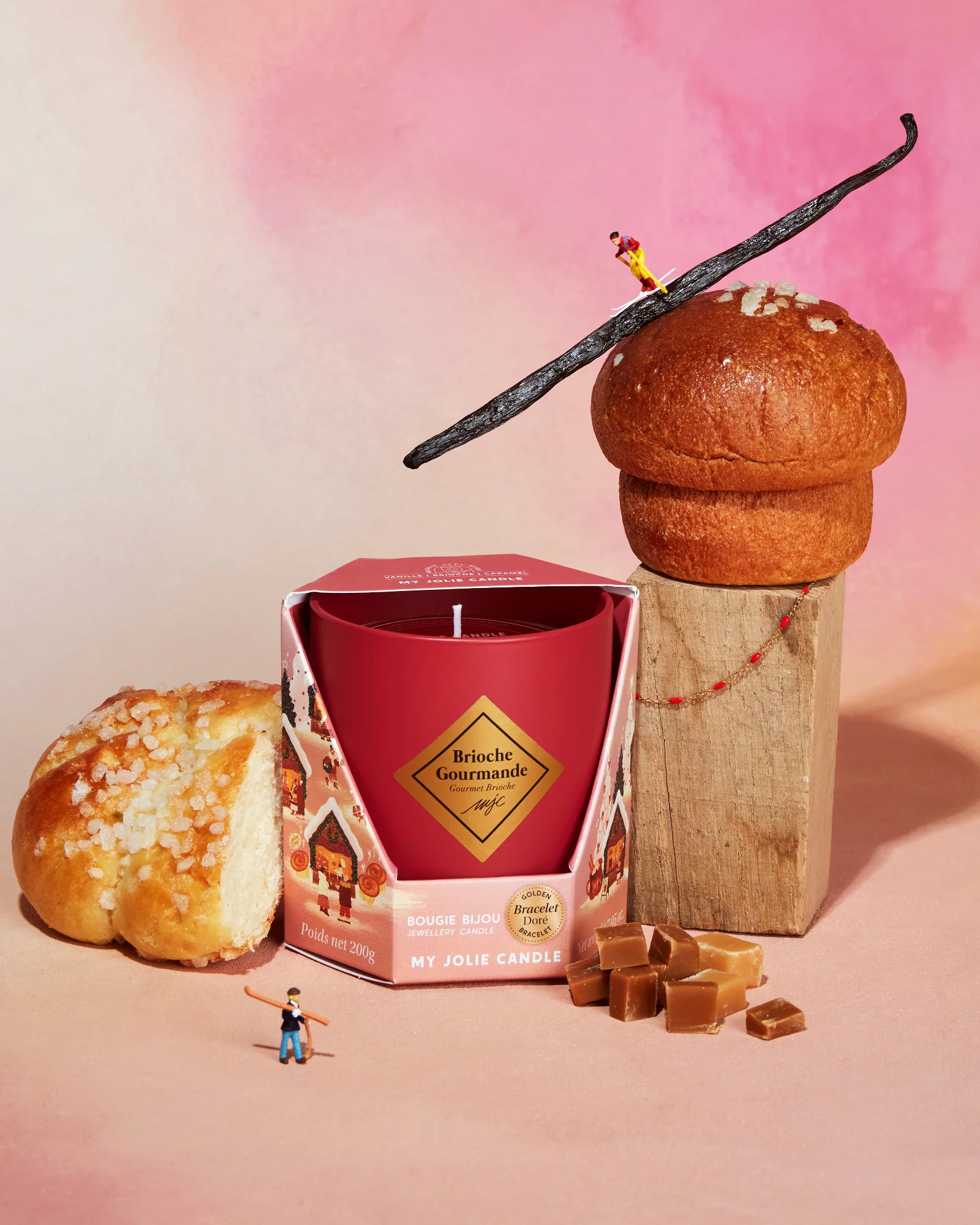 Bougie bijou bracelet Brioche Gourmande - Image 7