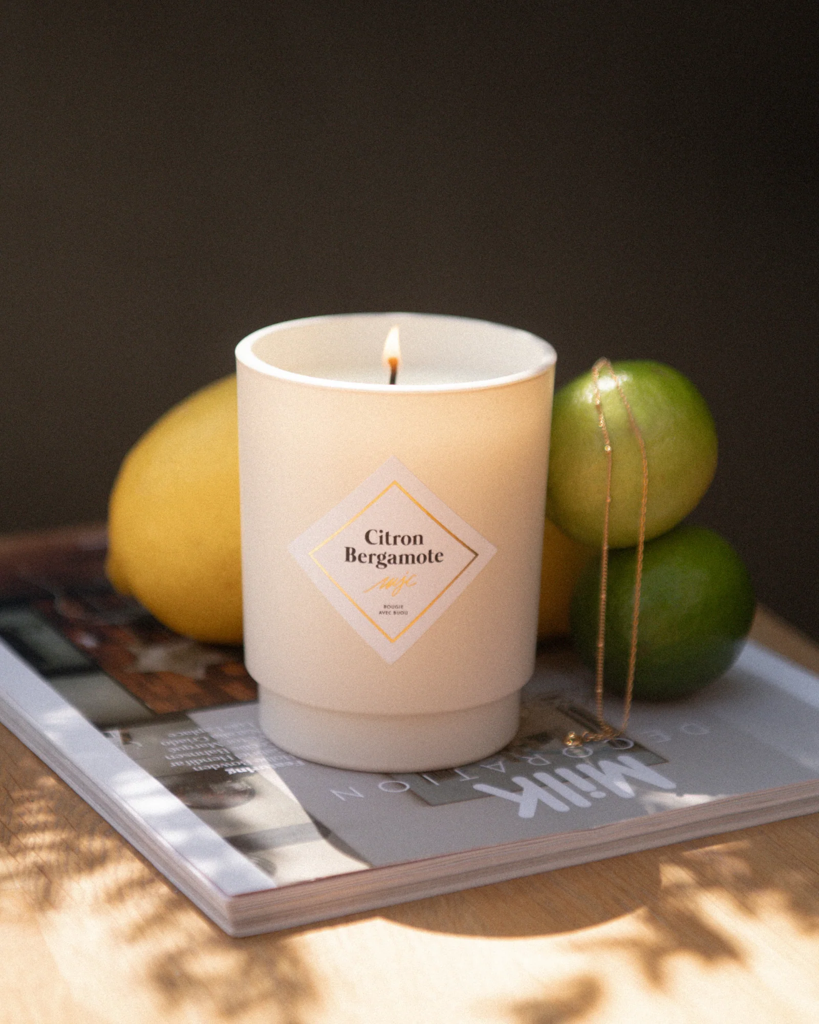 Bougie bijou Citron Bergamote - Image 2