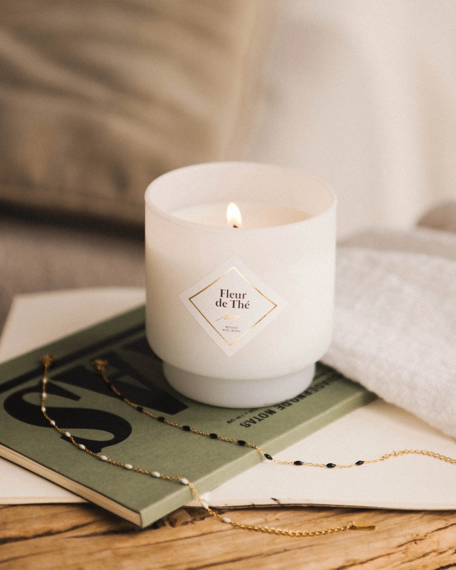 Bougie bijou Fleur de Thé - Image 3