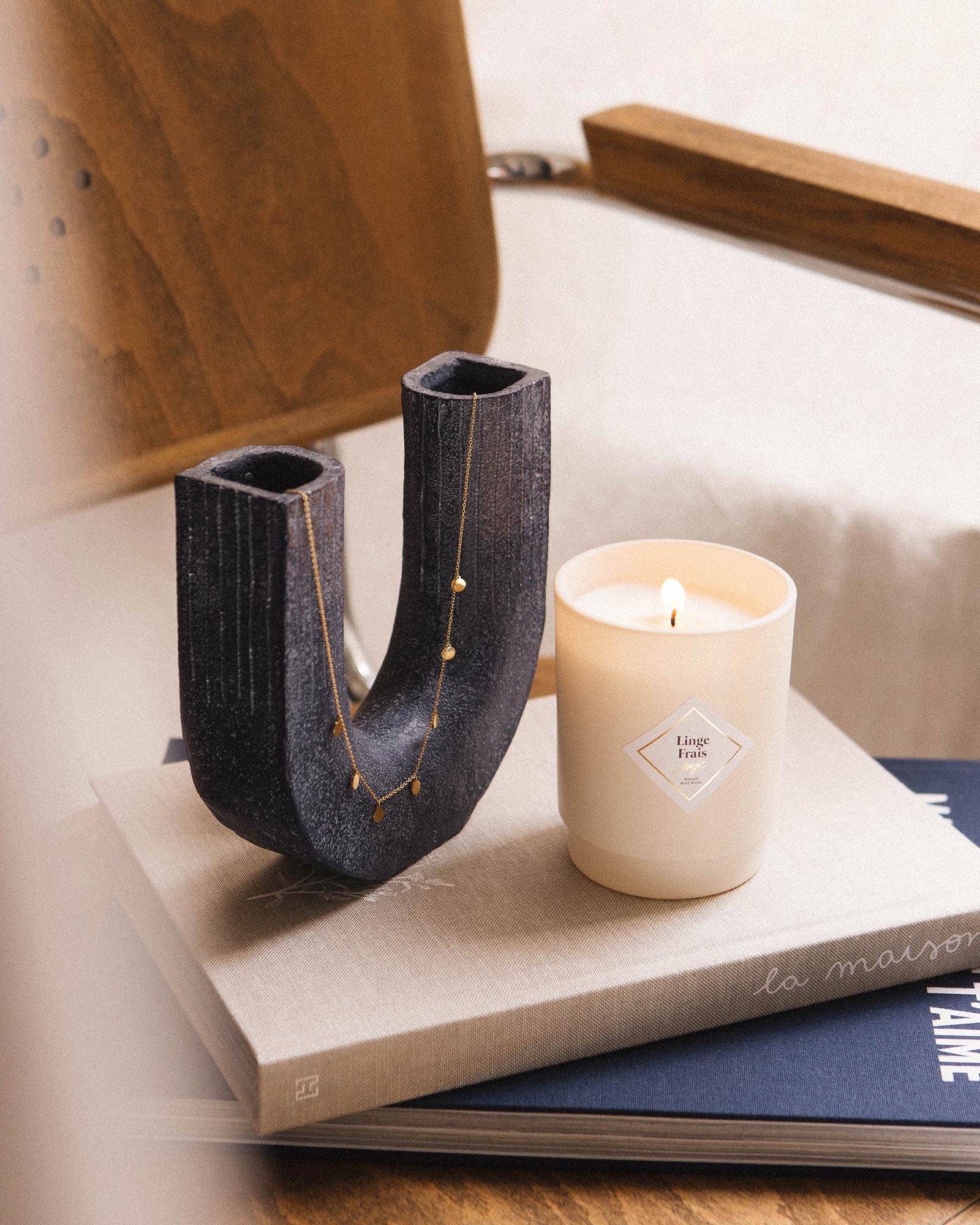 Bougie bijou bracelet Linge Frais - Image 2