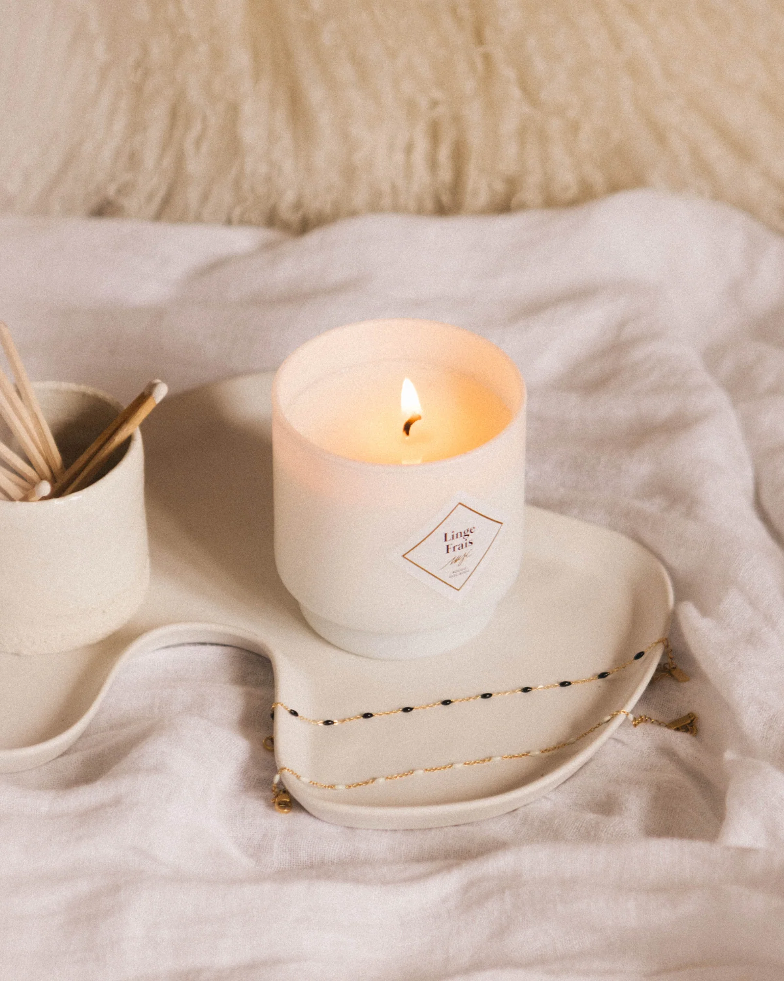 Bougie bijou Linge Frais - Image 3