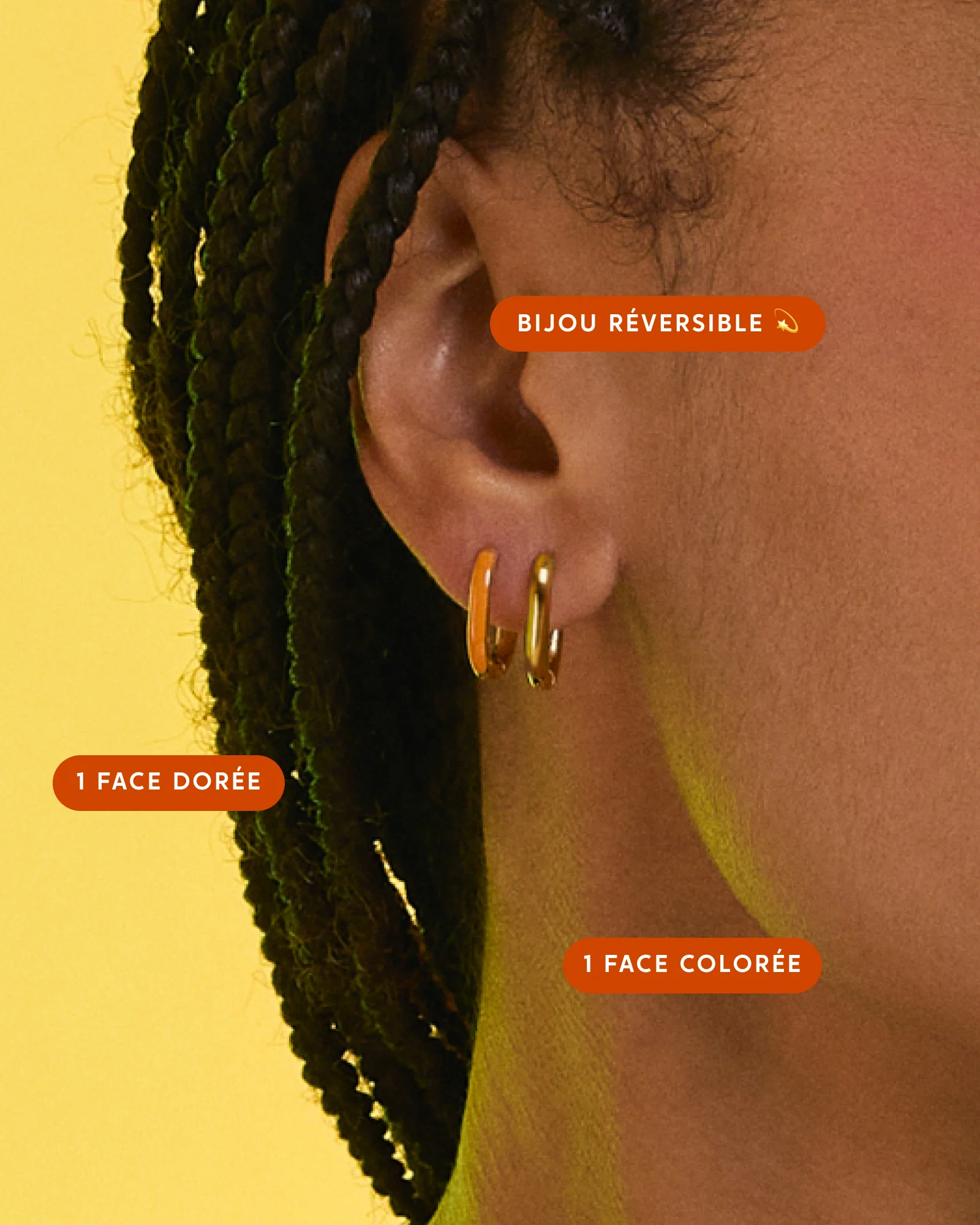 Bougie bijou Orange Electric - Image 3