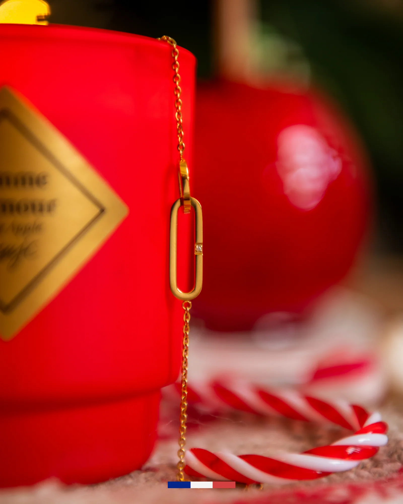 Bougie bijou bracelet Pomme d'Amour - Image 4