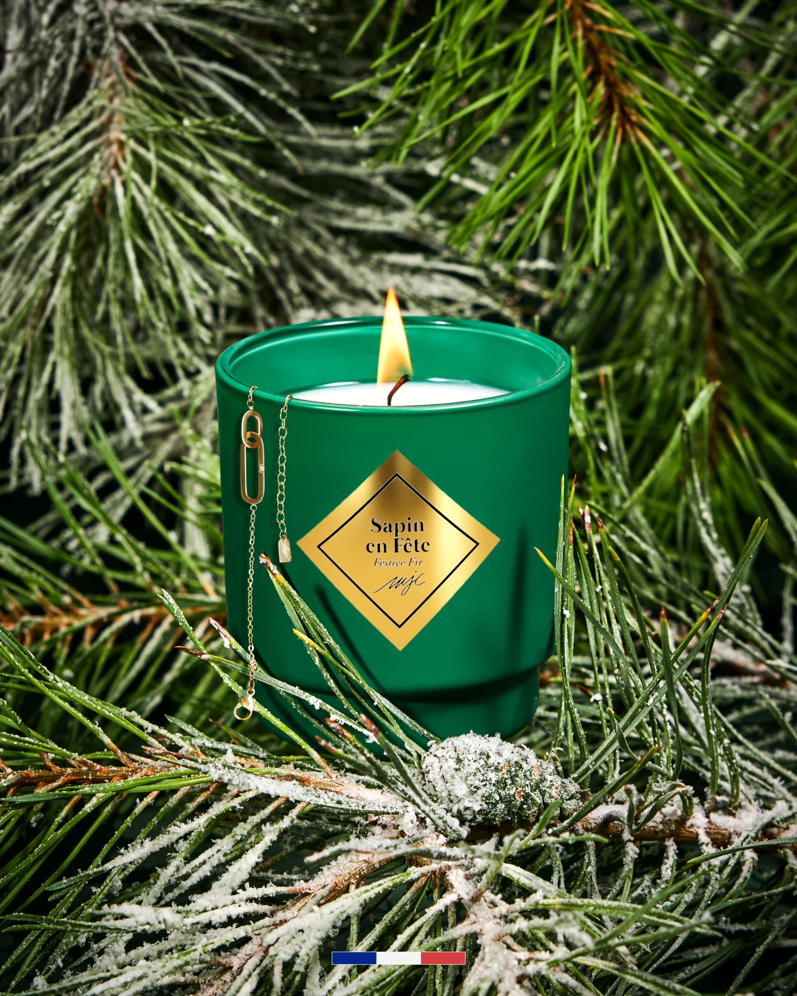 Bougie bijou bracelet Sapin en Fête - Image 9