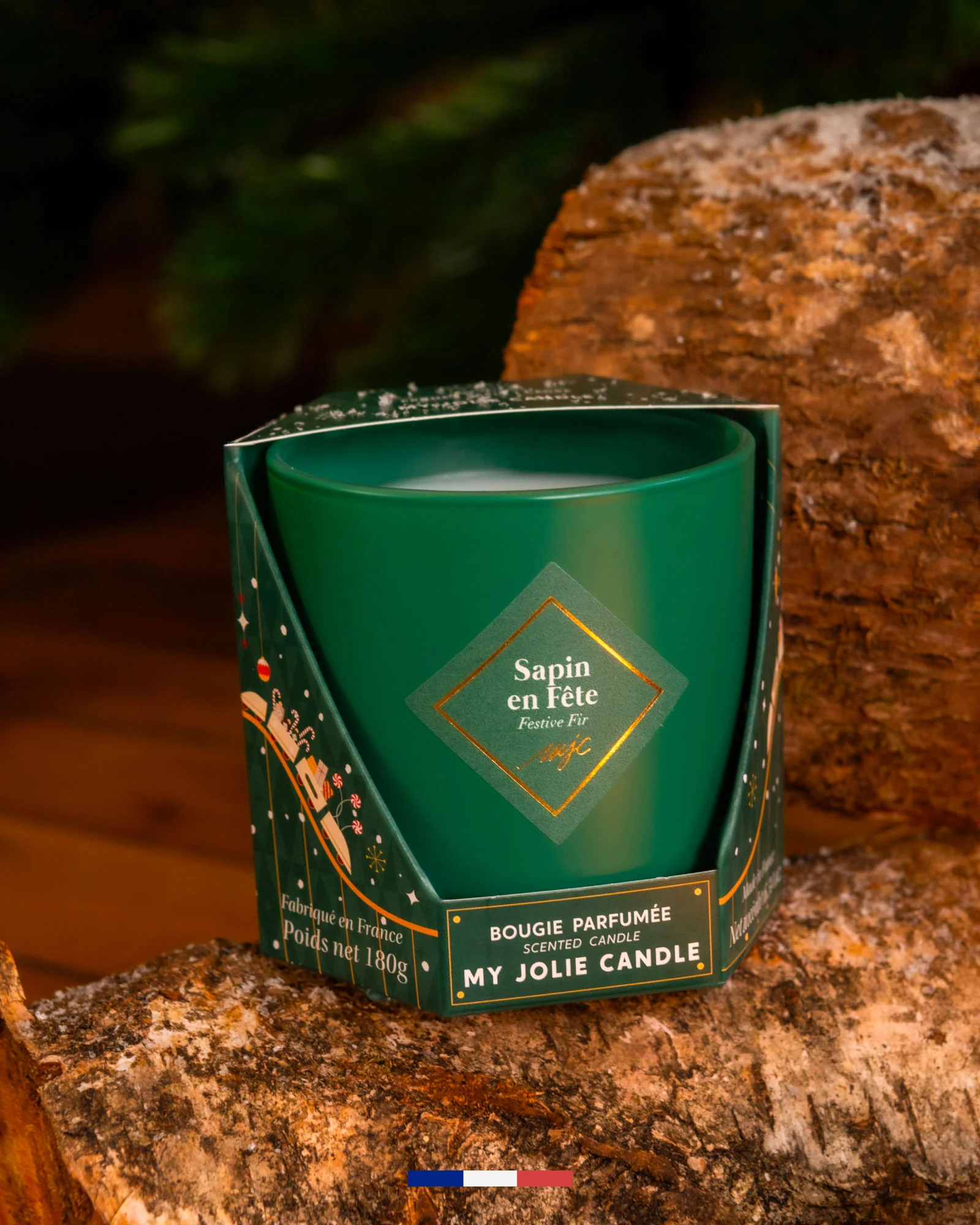 Bougie Sapin en Fête - Image 3