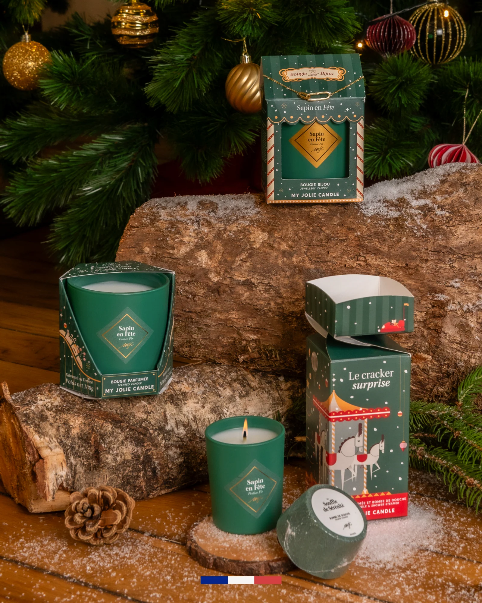 Bougie Sapin en Fête - Image 6