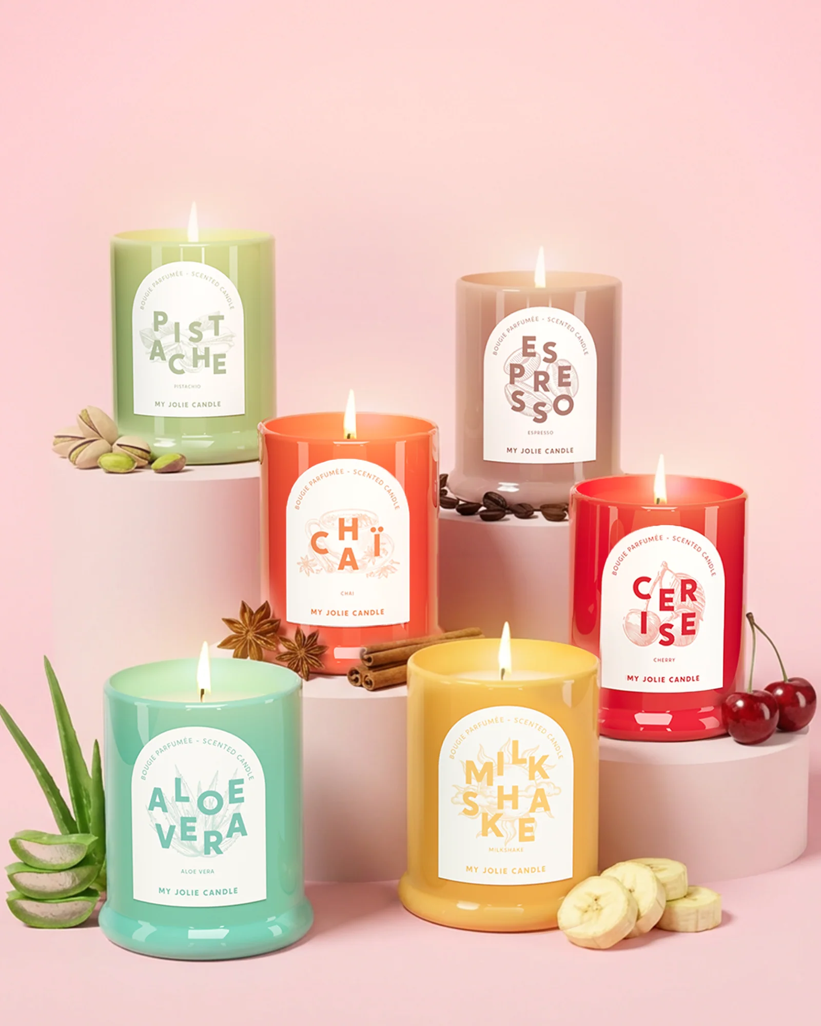 Bougie parfumée Aloe Vera - Image 6
