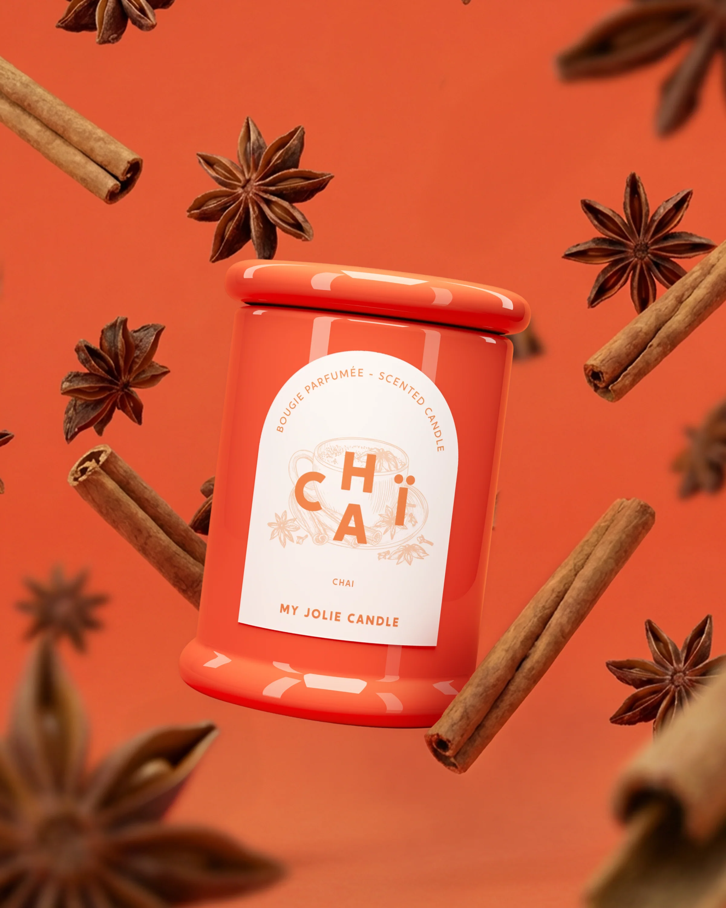 Bougie parfumée Chaï - Image 5