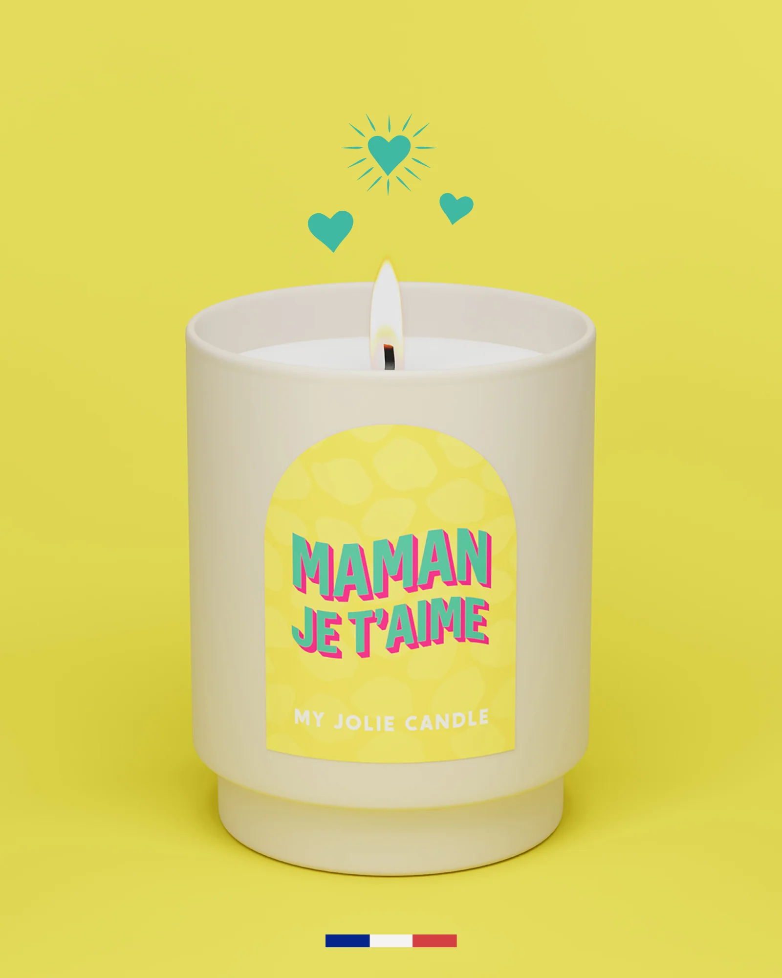 Bougie parfumée "Maman je t'aime" - Image 4