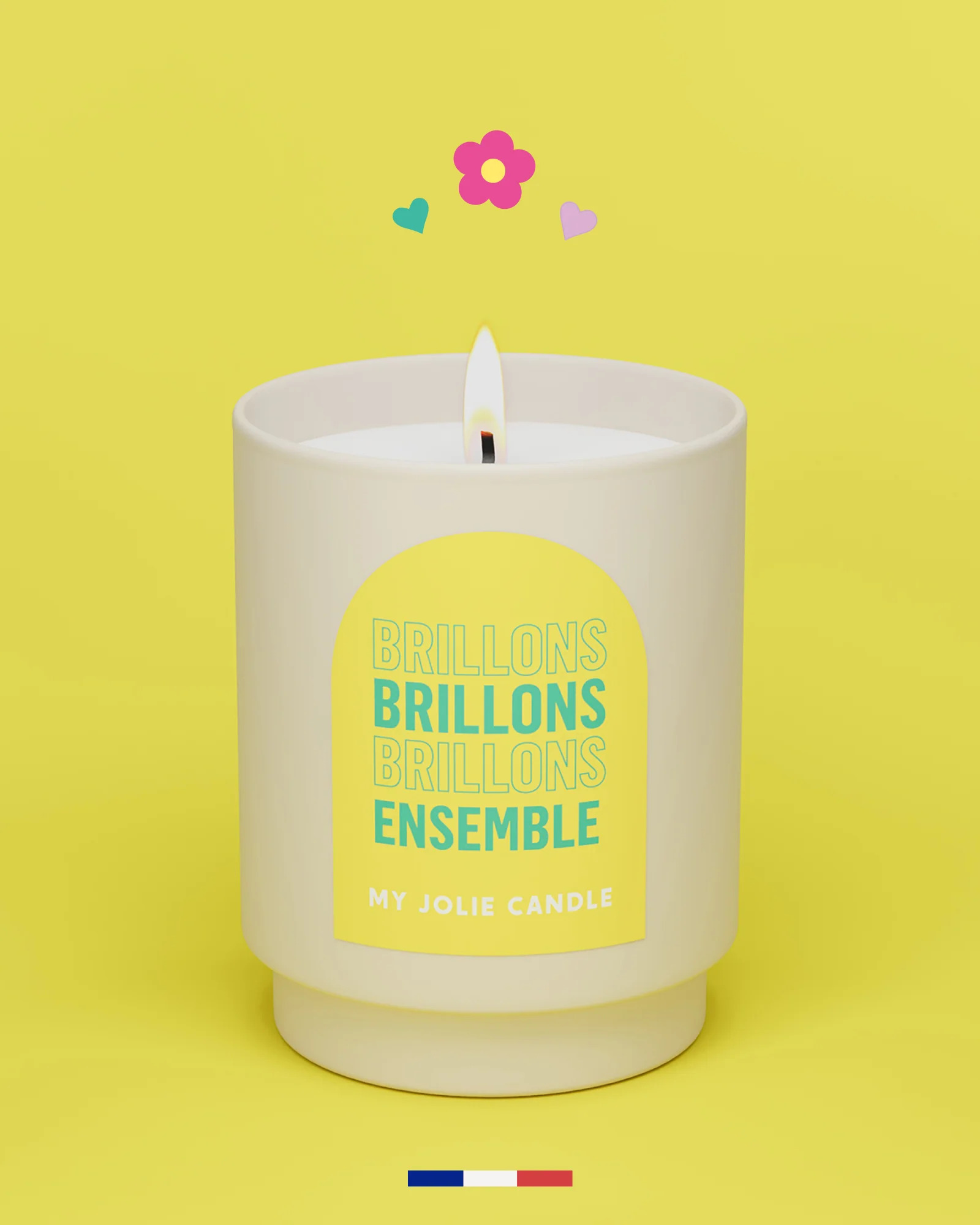 Bougie parfumée - Brillons ensemble - Image 4