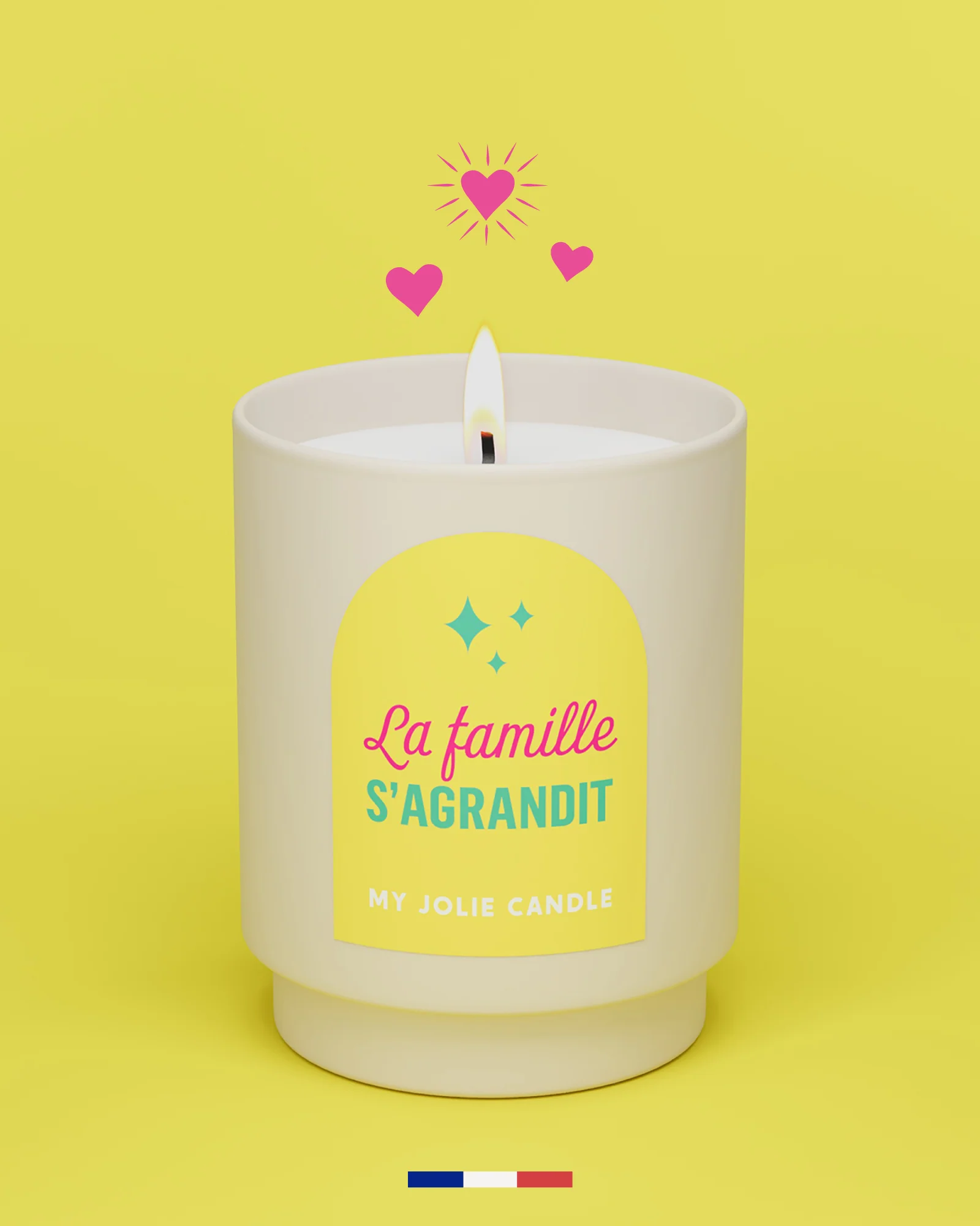 Bougie parfumée - La famille s'agrandit - Image 4