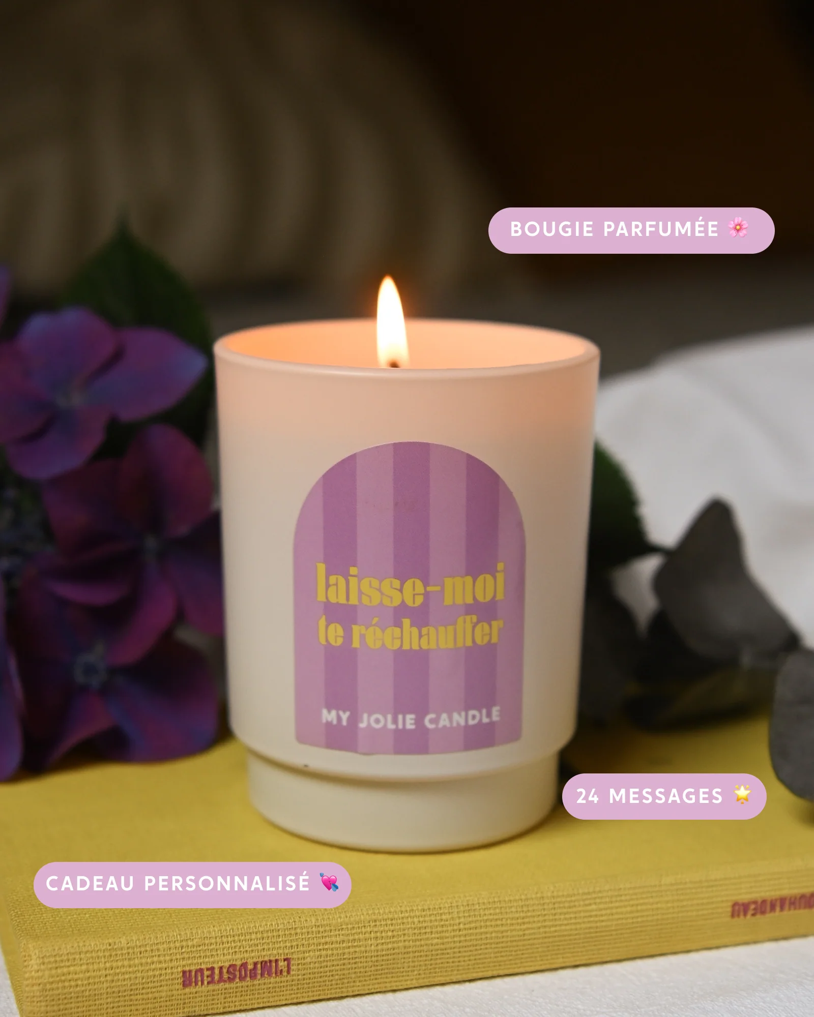 Bougie parfumée - Laisse moi te réchauffer - Image 2