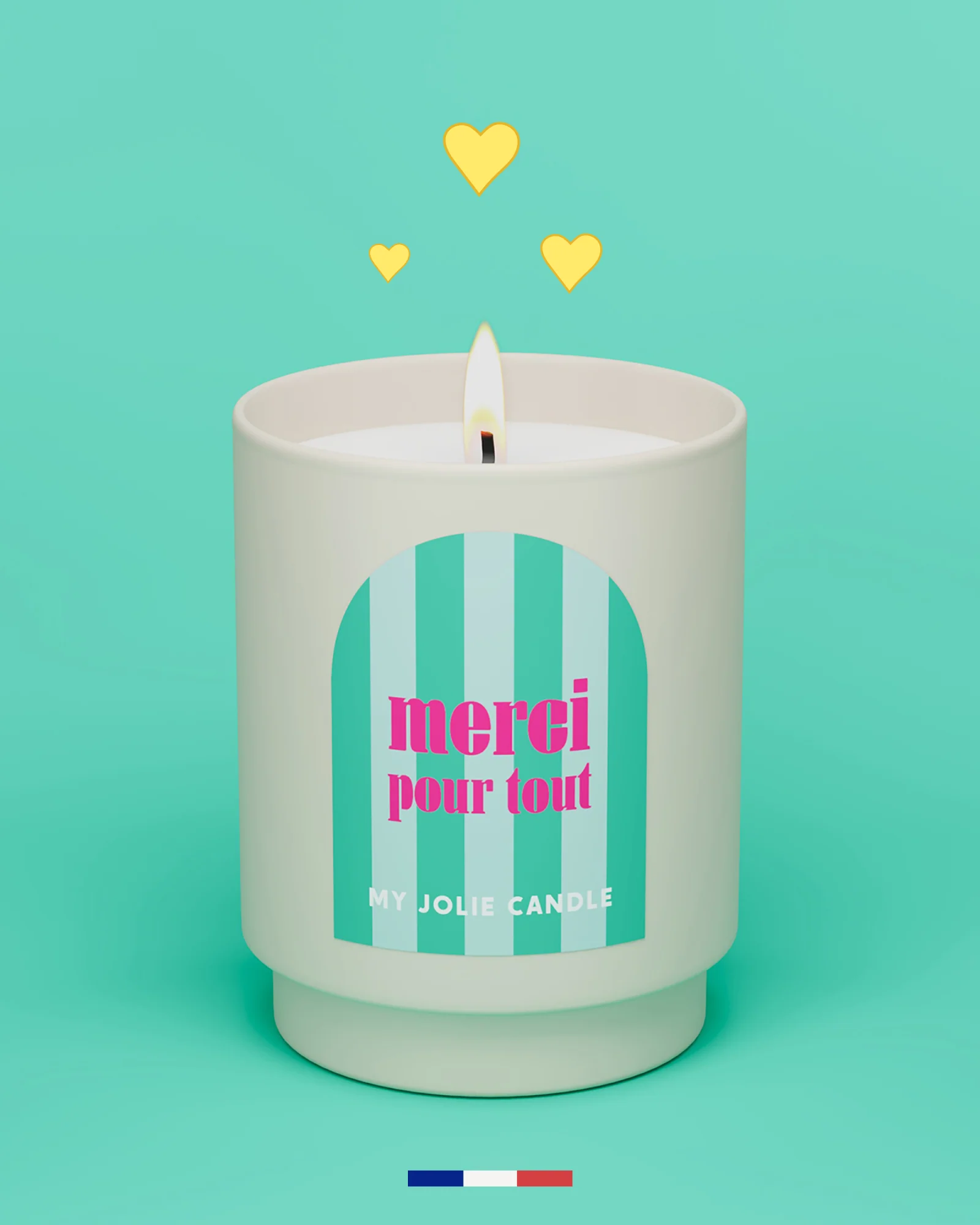 Bougie parfumée - Merci pour tout - Image 4