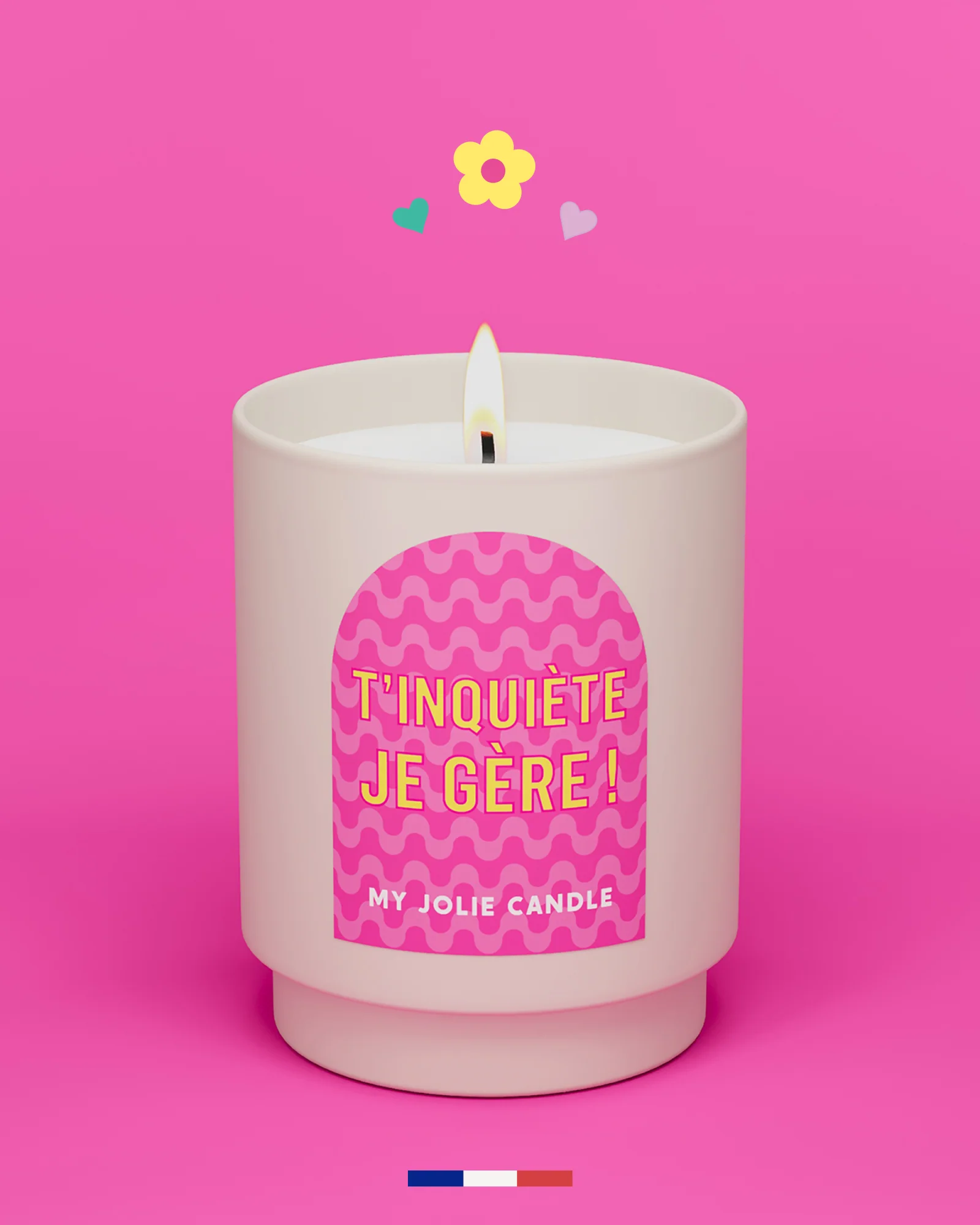 Bougie parfumée - T'inquiète je gère ! - Image 4