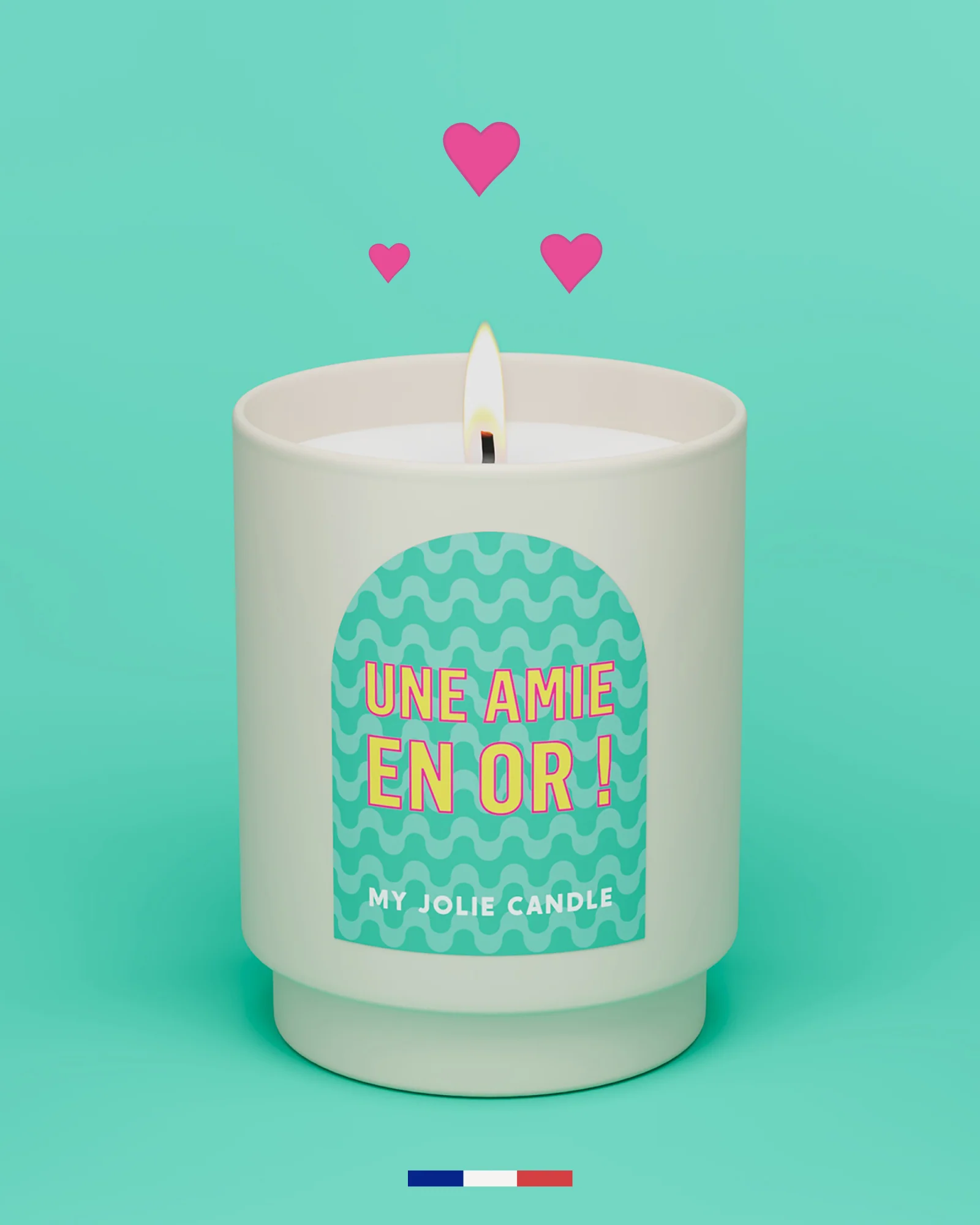 Bougie parfumée - Une amie en or - Image 4