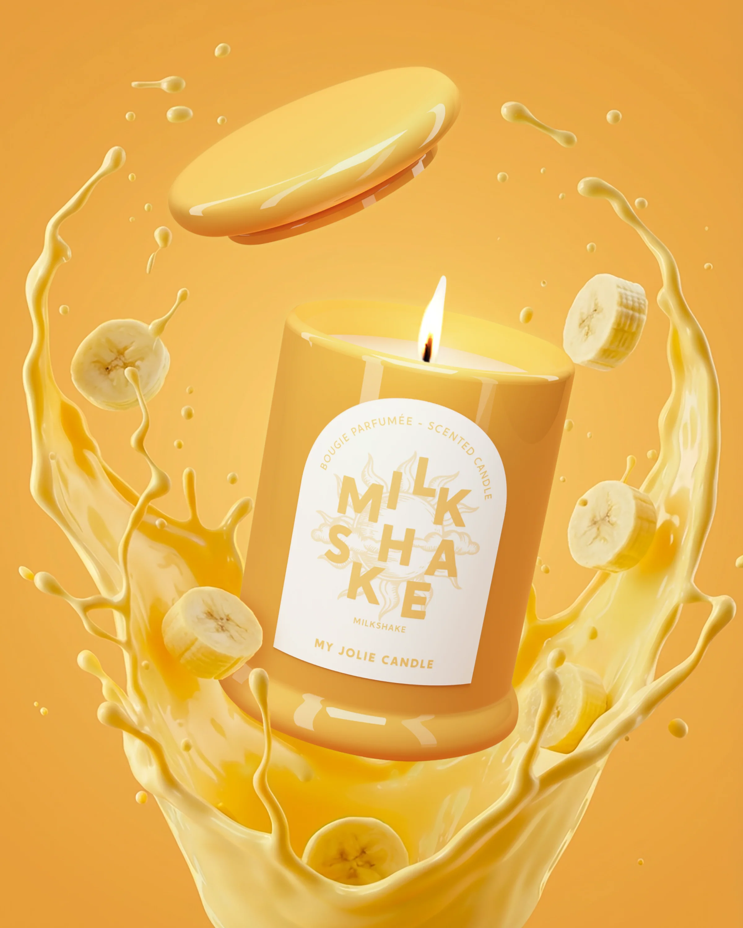 Bougie parfumée Milkshake - Image 3
