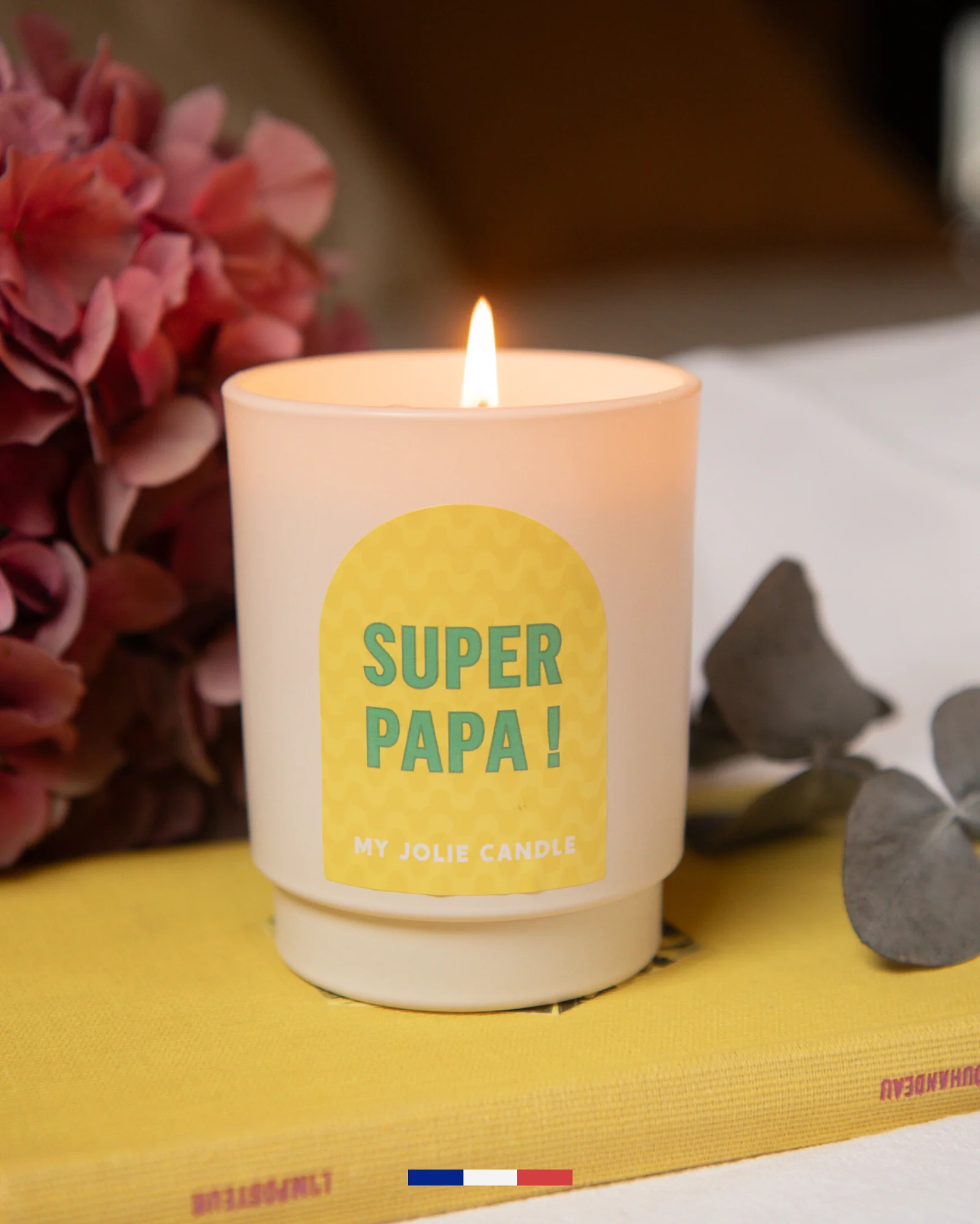 Bougie parfumée "Super Papa !" - Image 5