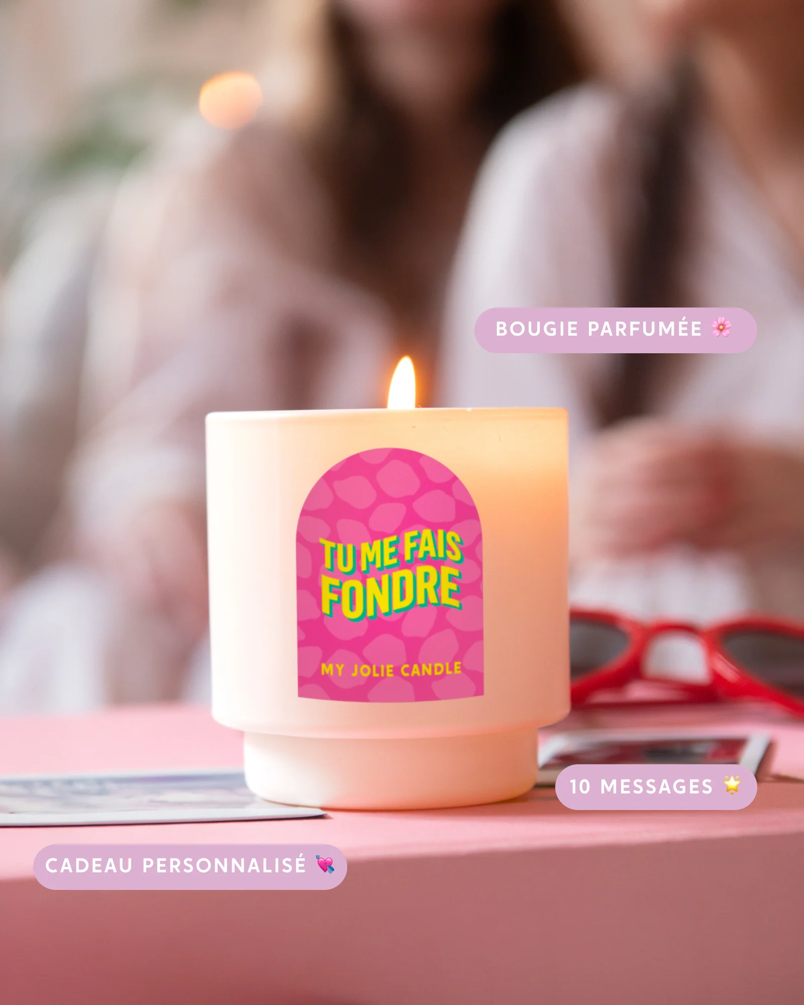 Bougie parfumée "Tu me fais fondre" - Image 3