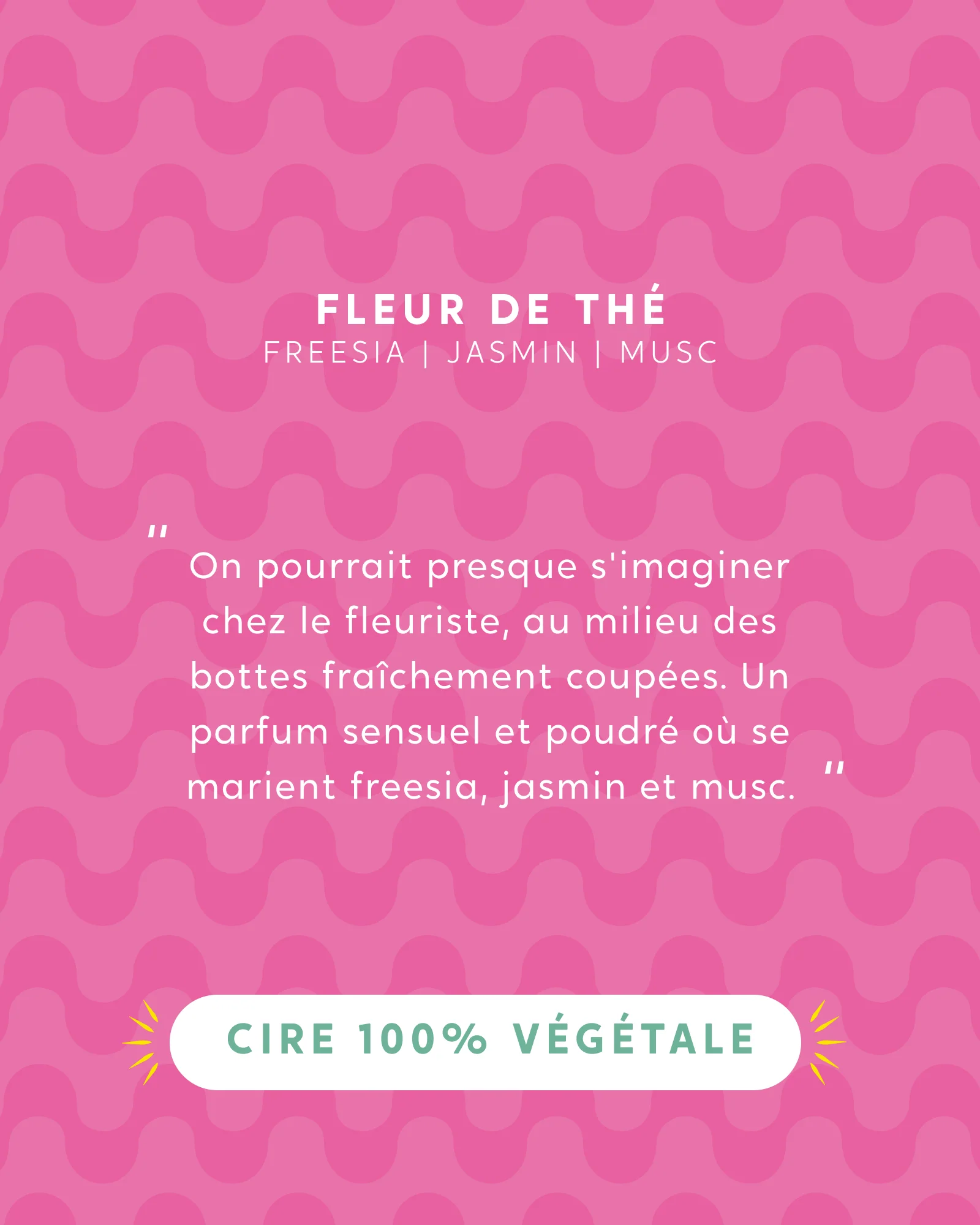 Bougie parfumée "Une amie en or" - Image 4