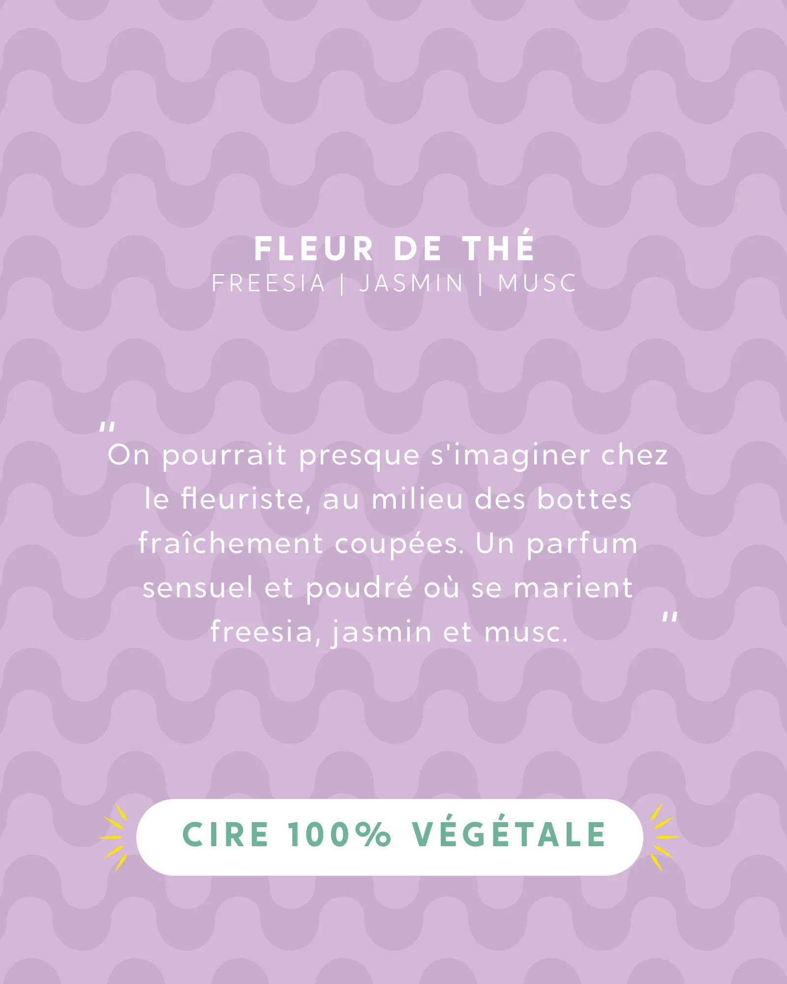 Bougie parfumée "Viens on s'aime" - Image 3