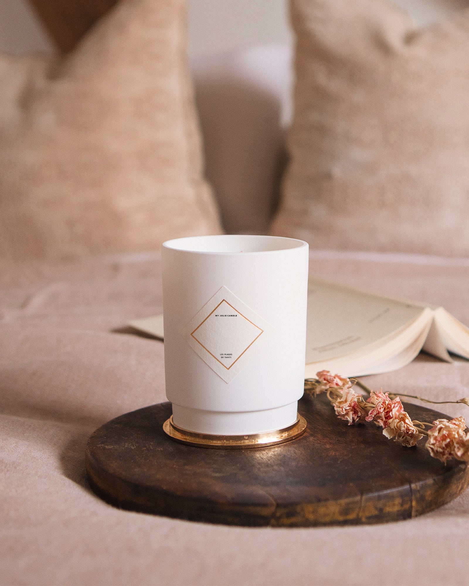 Bougie Personnalisée - Fleur de thé - Image 18