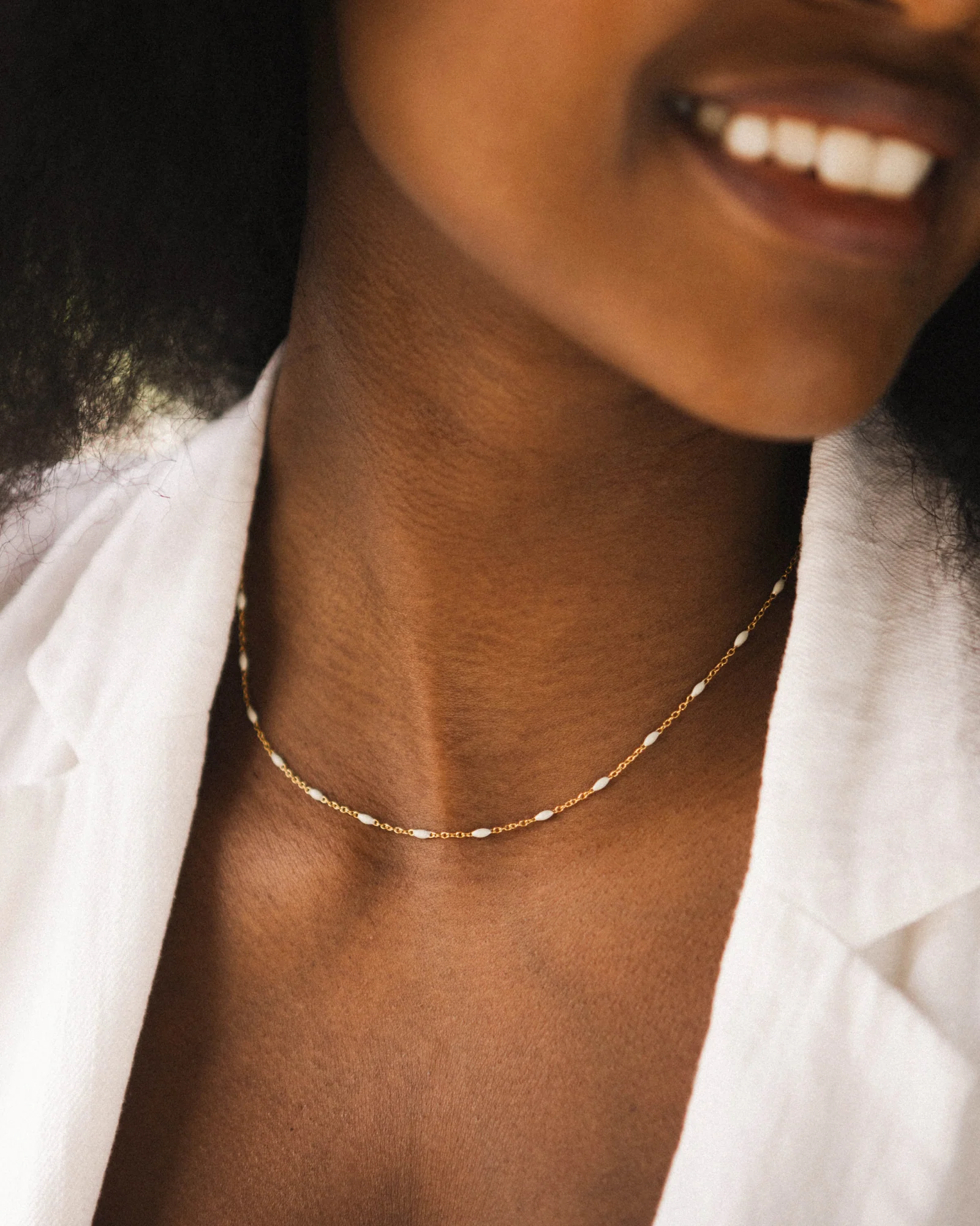 Bougie bijou Collier Perles - Image 15