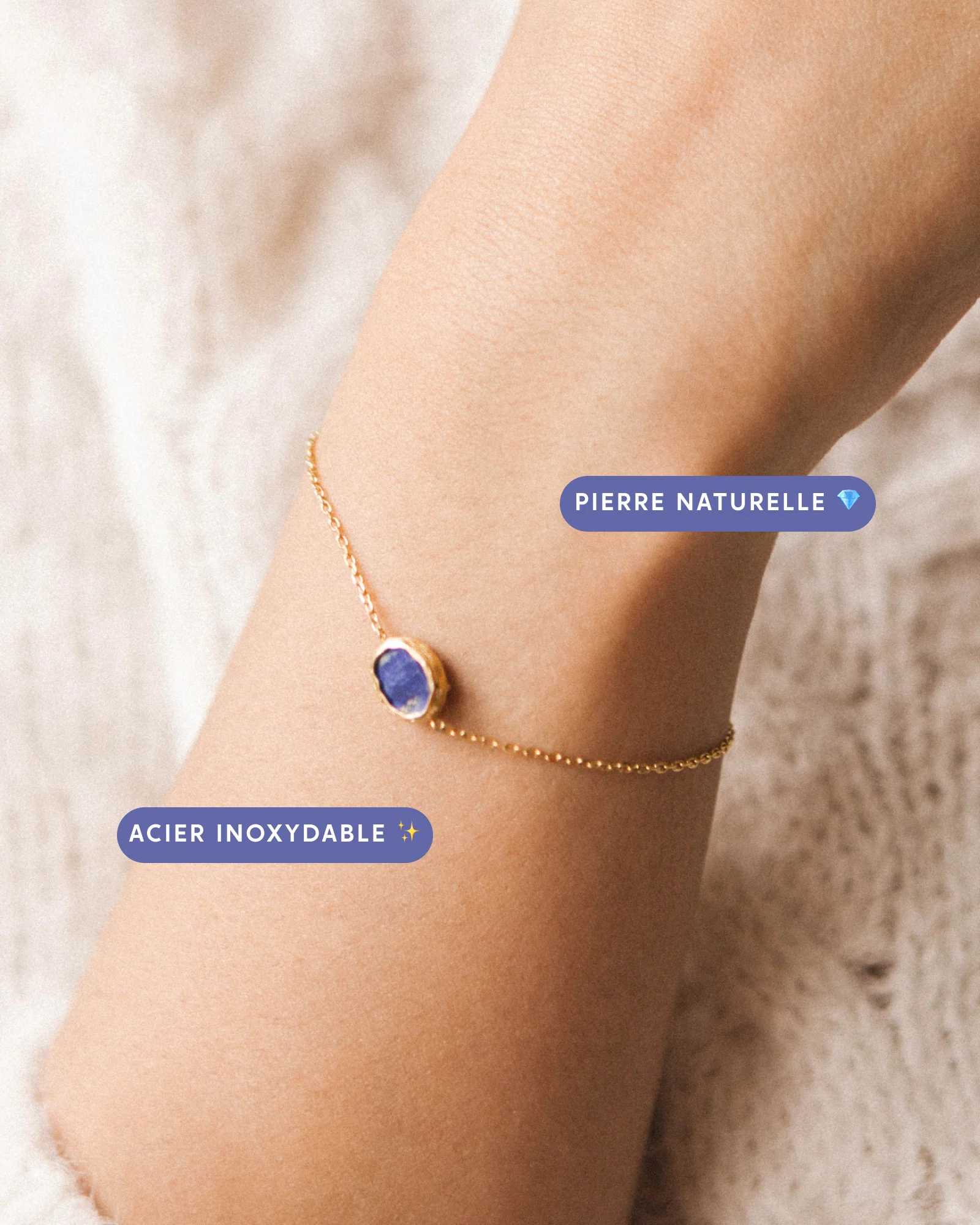 Bracelet Lapis Lazuli - Image 2