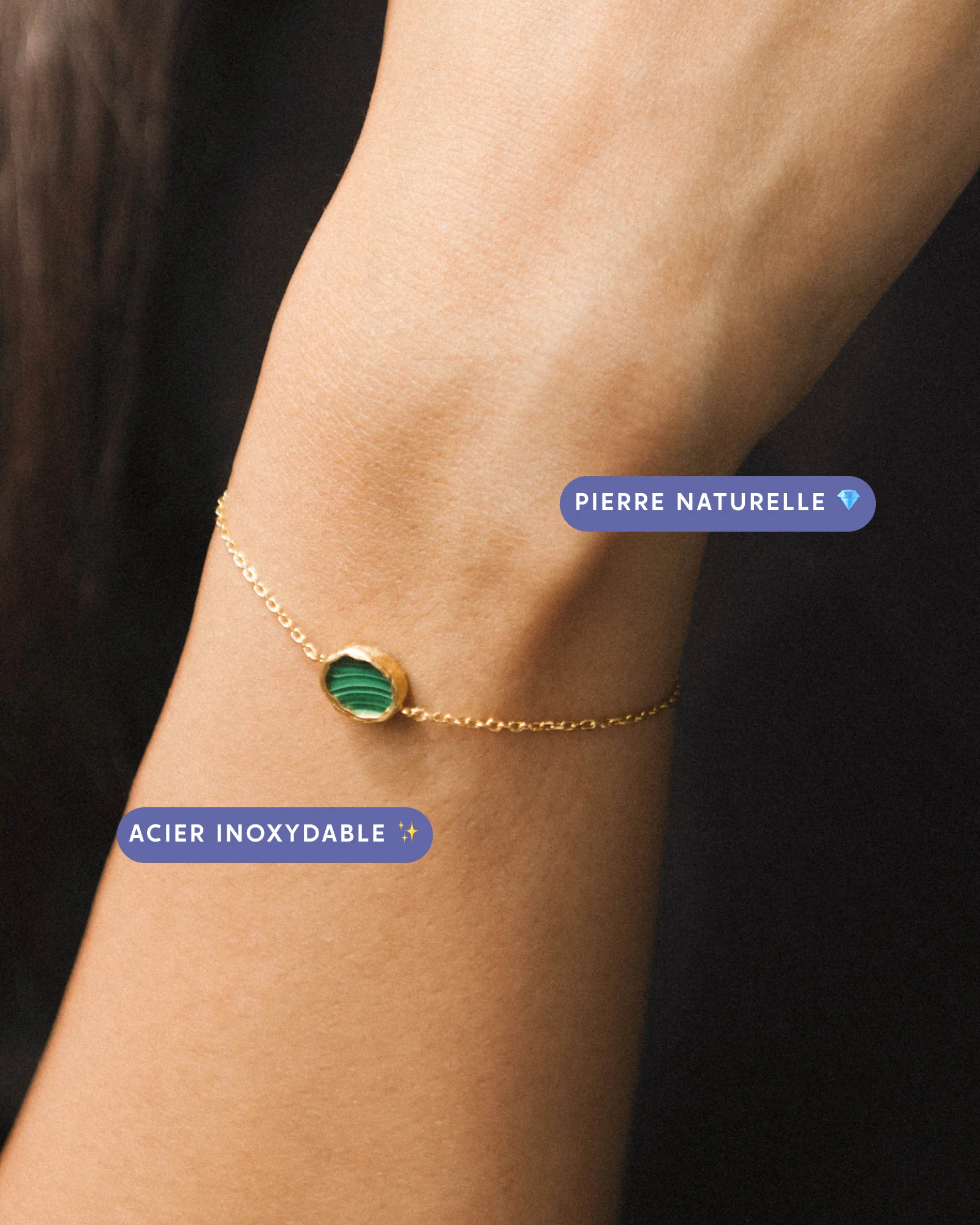 Bracelet Malachite - Image 2