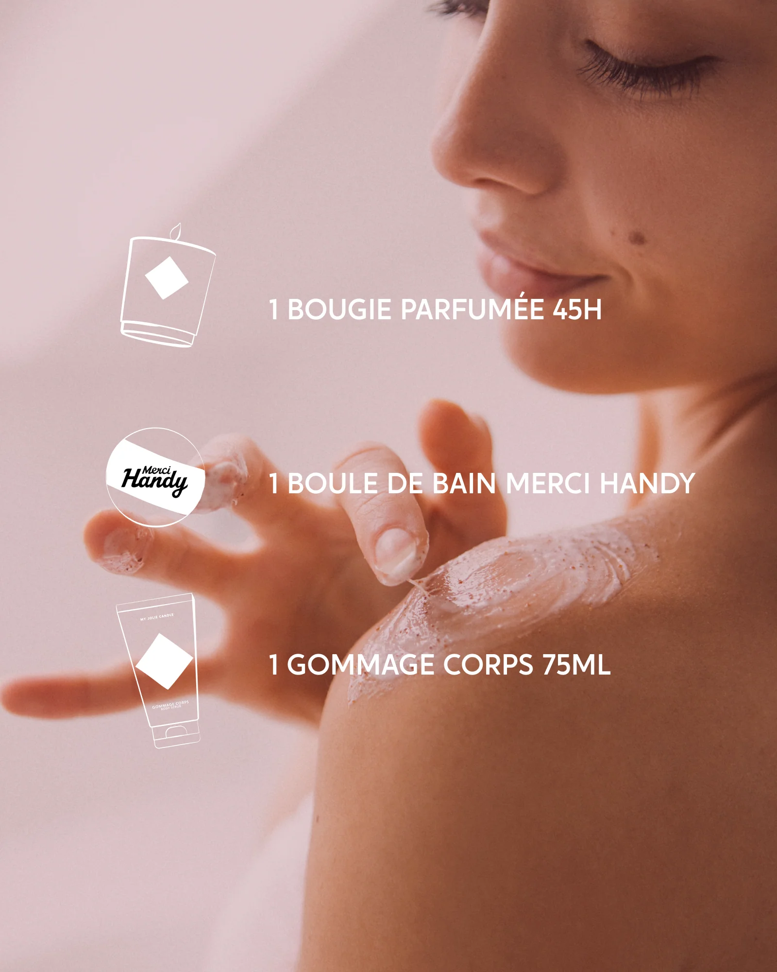 Coffret x Merci Handy - Monoï ou Fleur de thé - Image 3