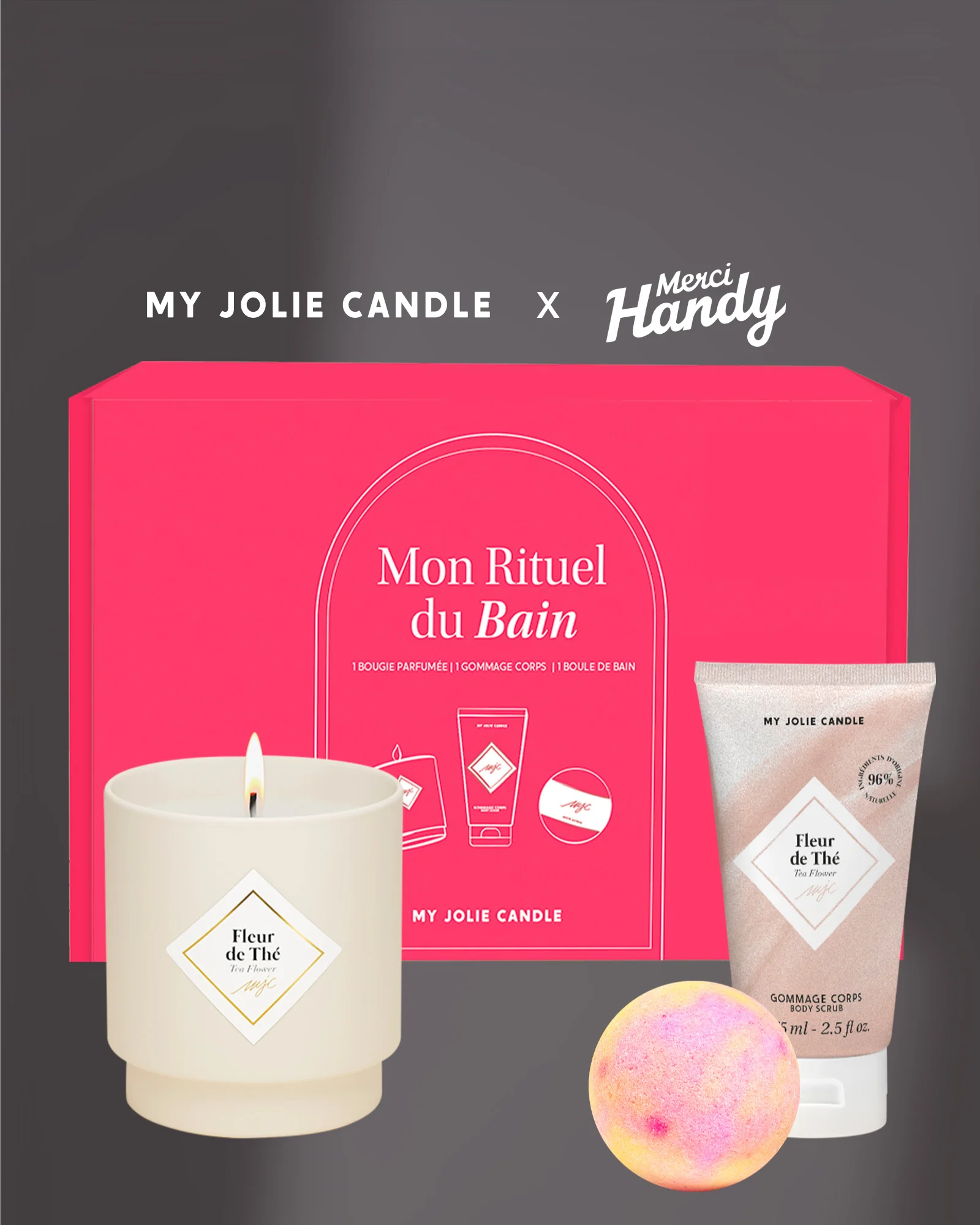 Coffret Bain x Merci Handy - Fleur de Thé - Image 6