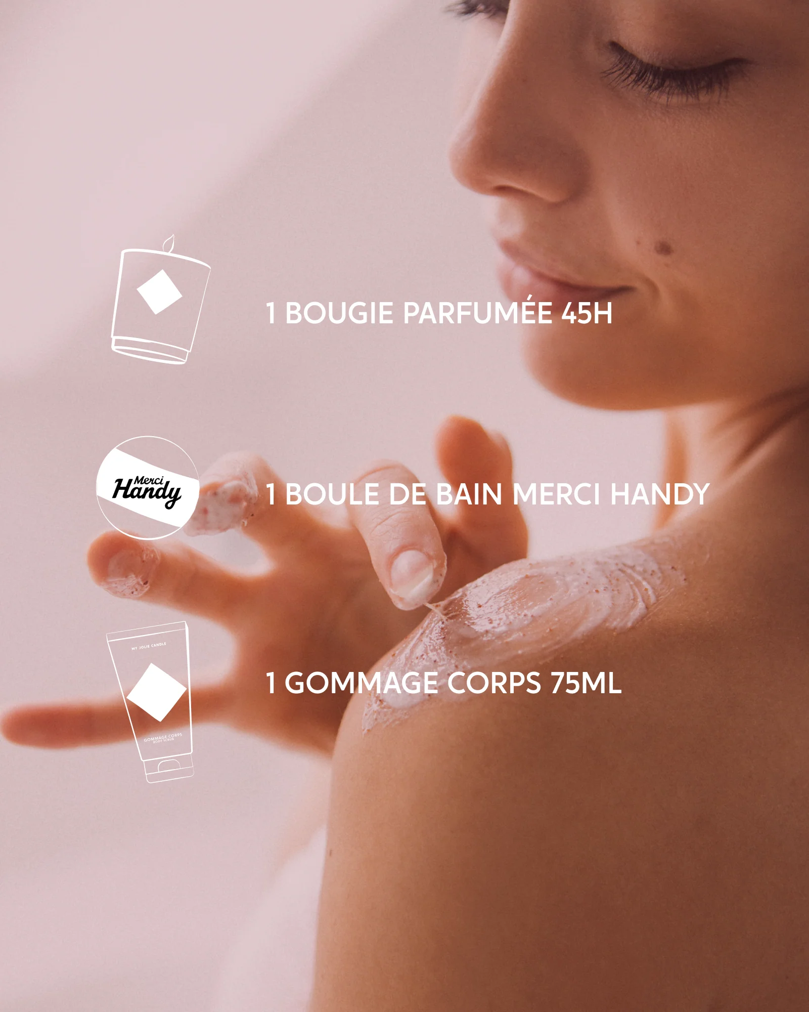 Coffret Bain x Merci Handy - Monoï des Îles - Image 2