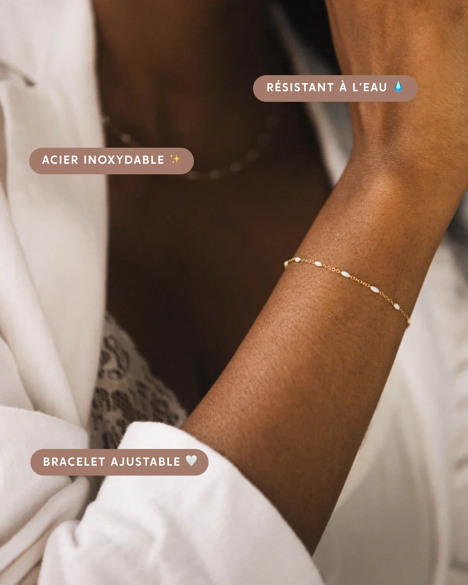 Coffret à composer Bougie bijou crème - Image 3