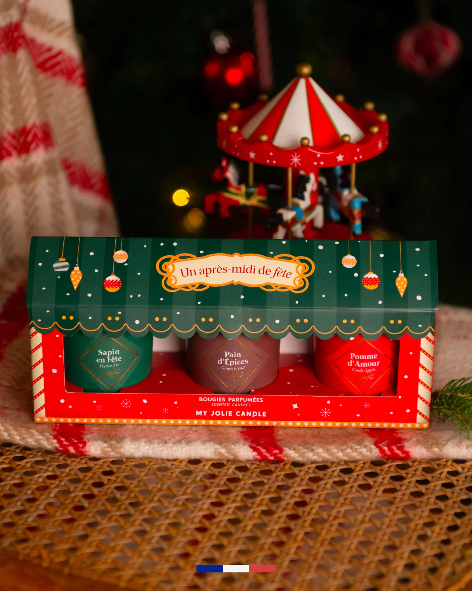 Coffret trio bougies de Noël - Image 8