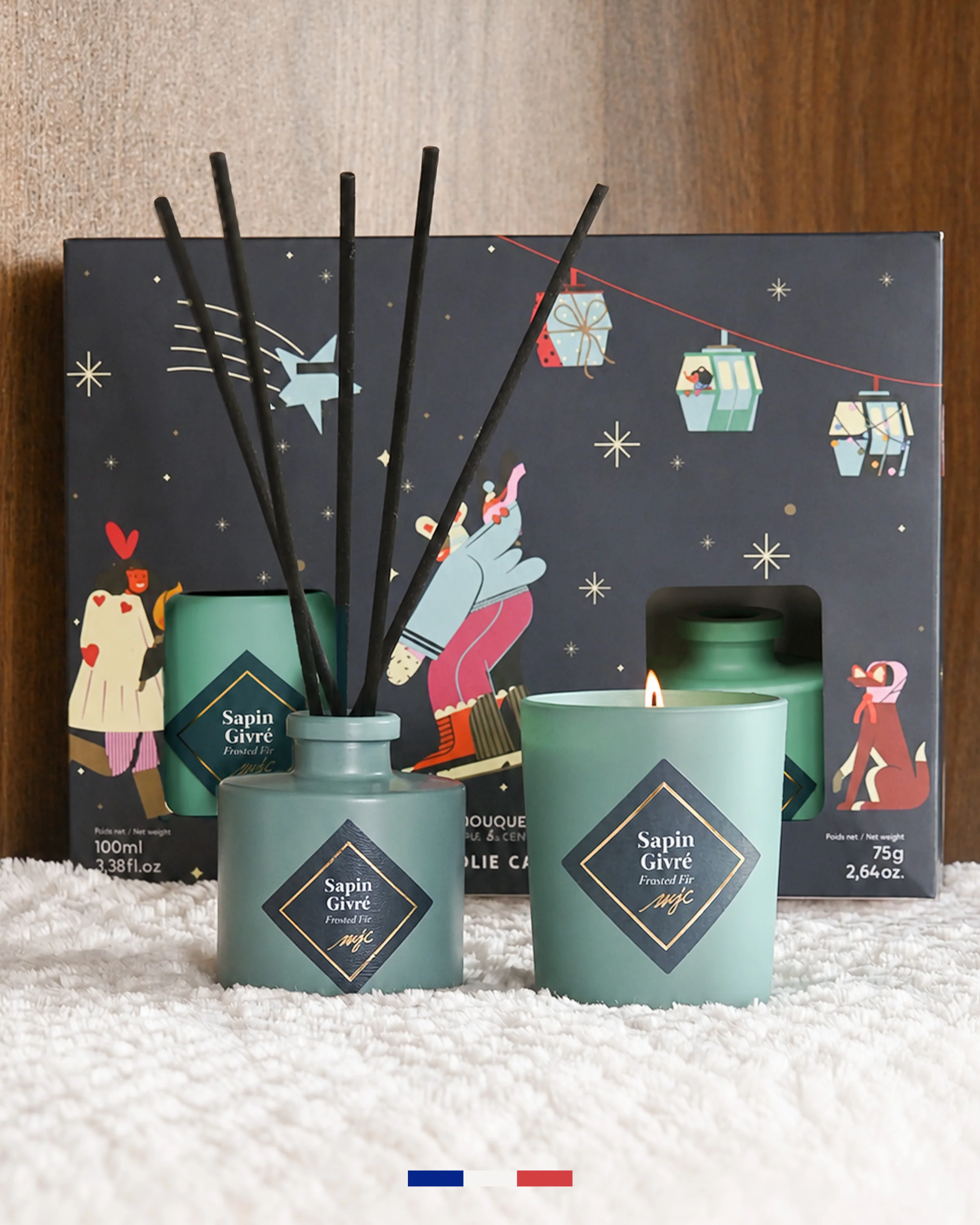 Coffret cadeau Sapin Givré