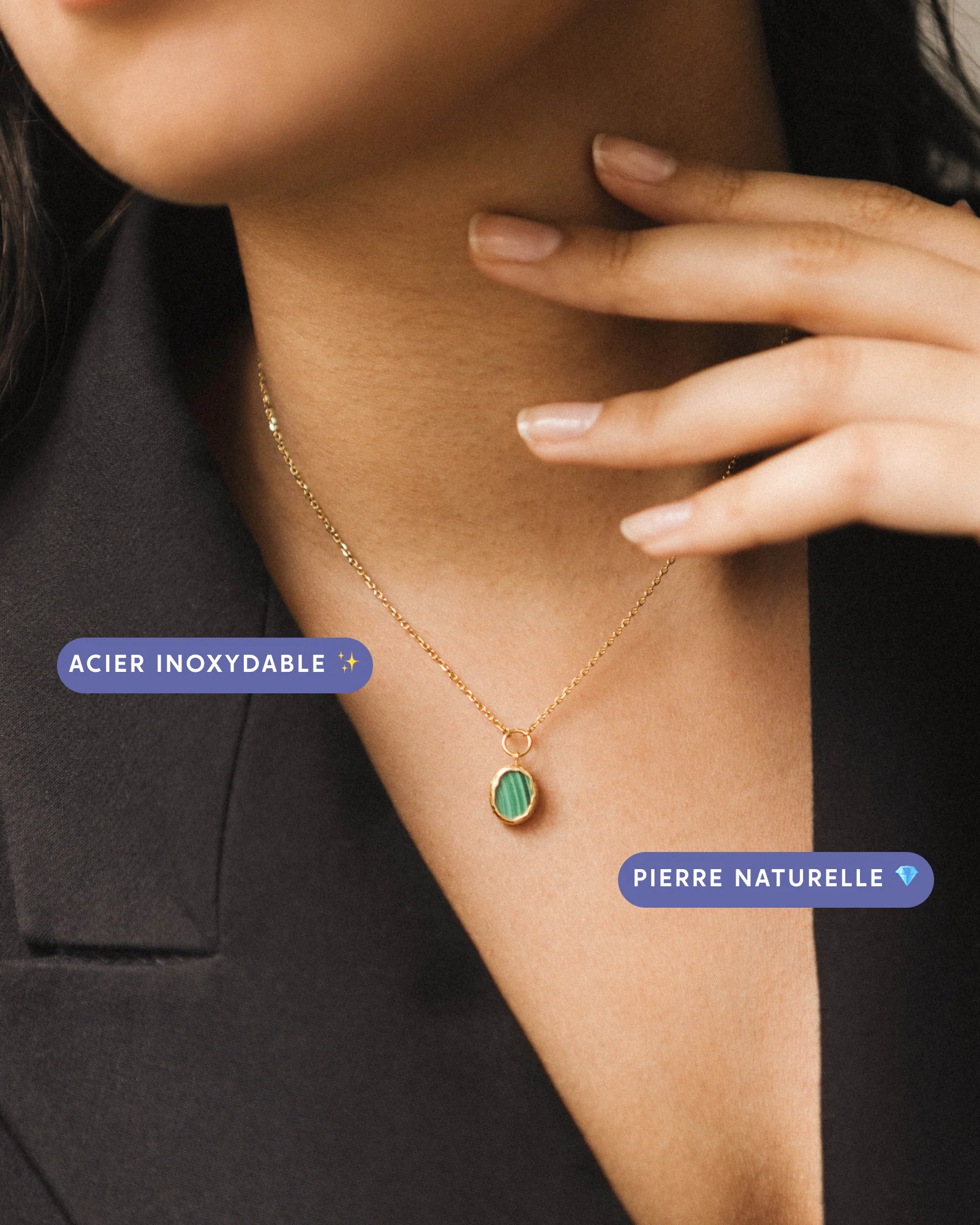 Collier Malachite - Image 2