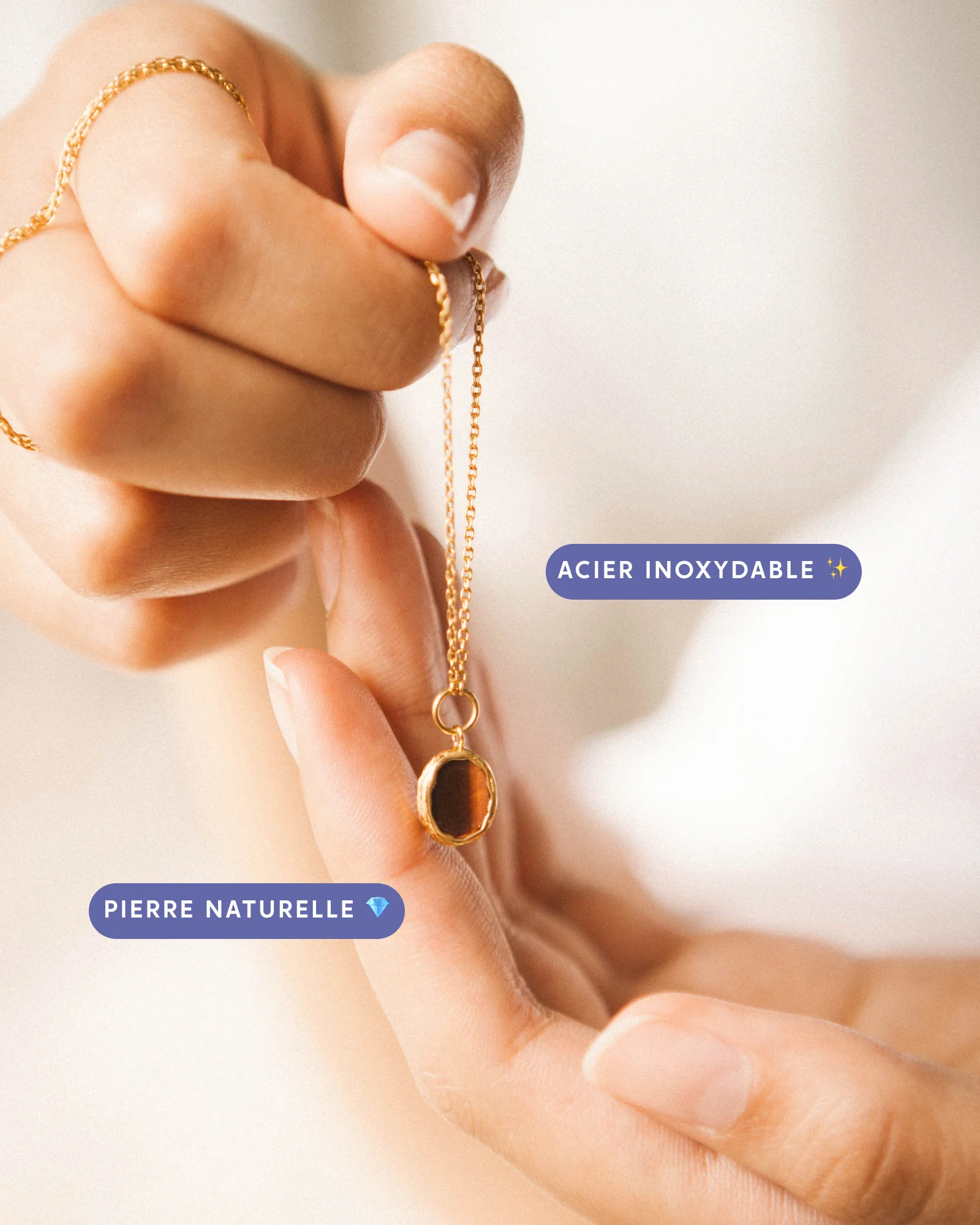 Collier Oeil du Tigre - Image 2