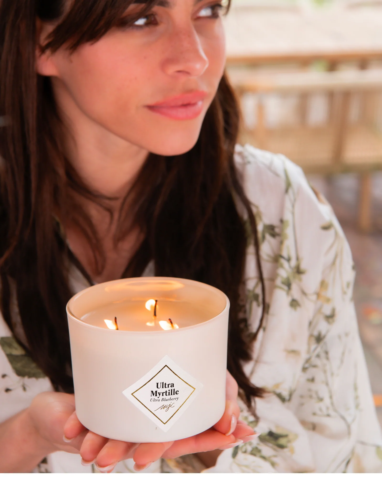 Grande bougie Ultra Myrtille - Image 3