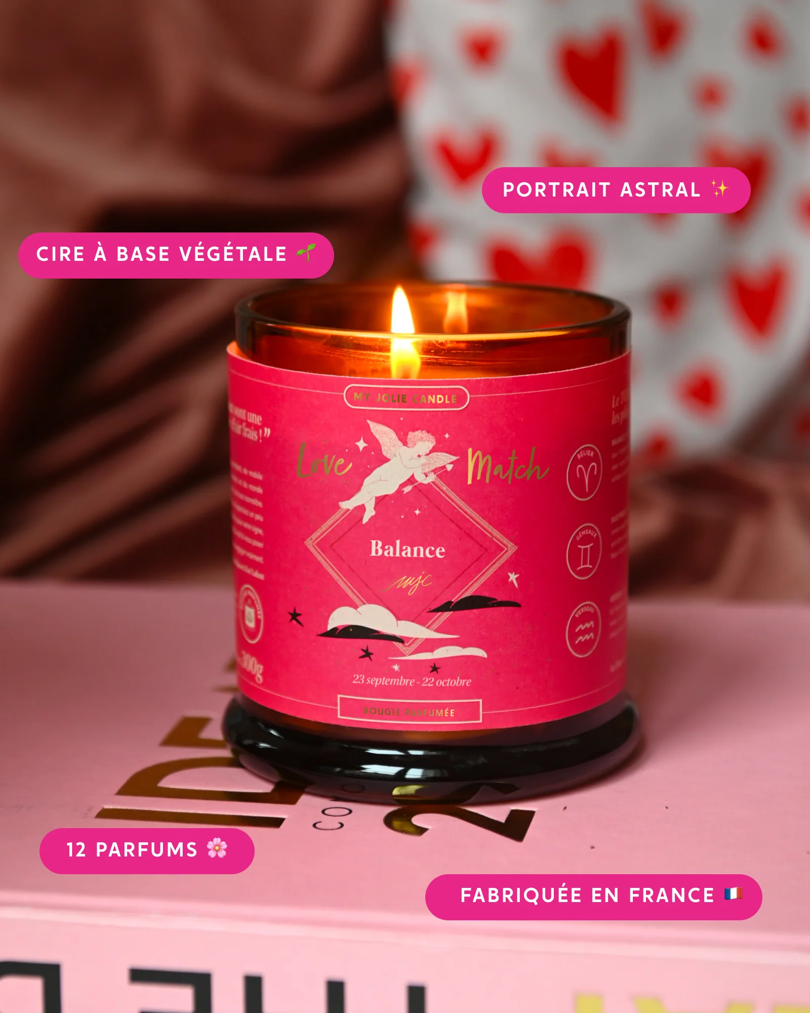 La Bougie Astrale Love Match - Balance - Image 2