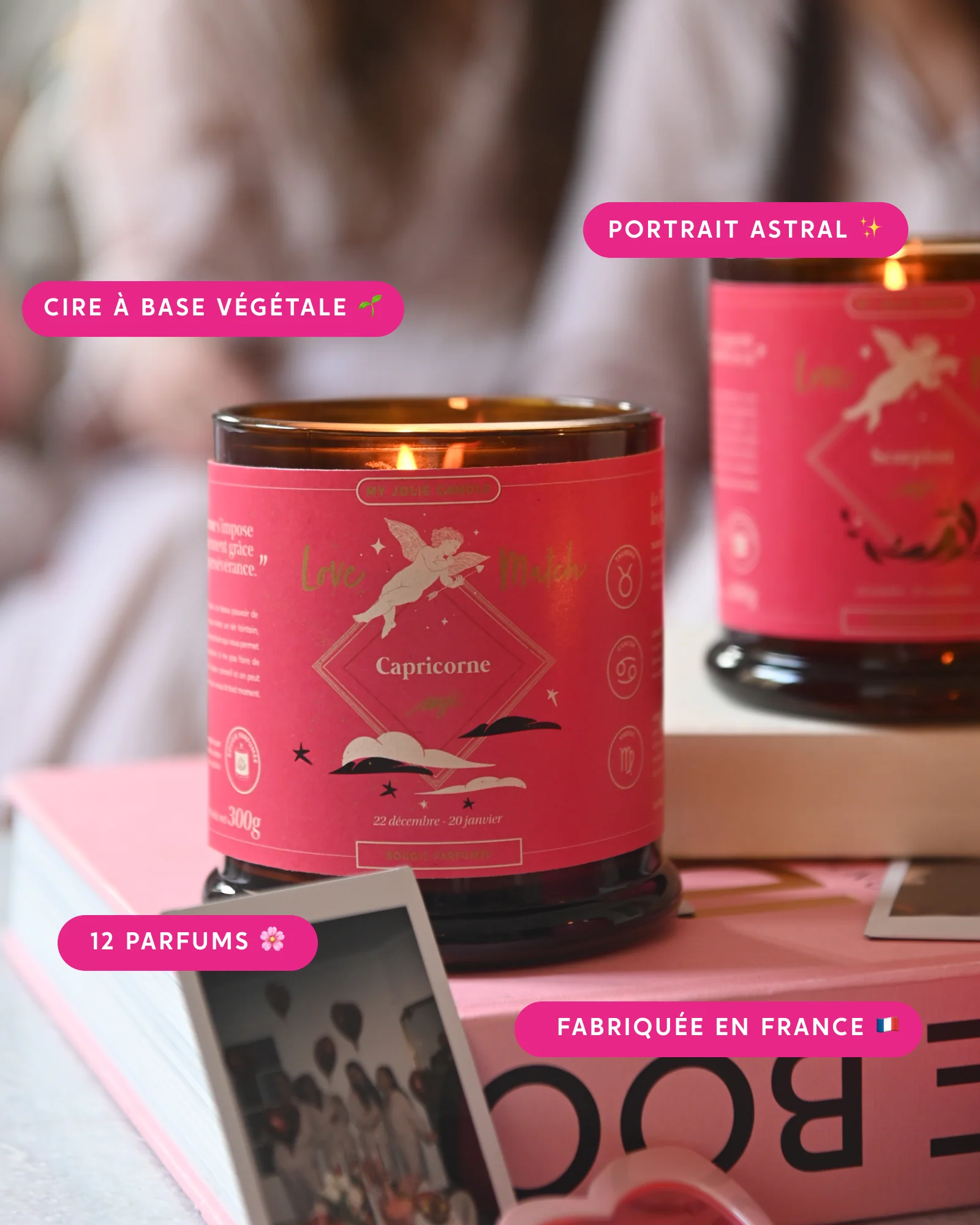 La Bougie Astrale Love Match Capricorne - Image 2