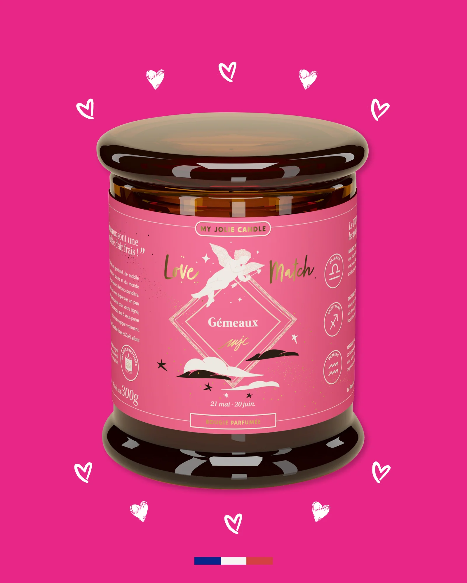 La Bougie Astrale Love Match Gémeaux