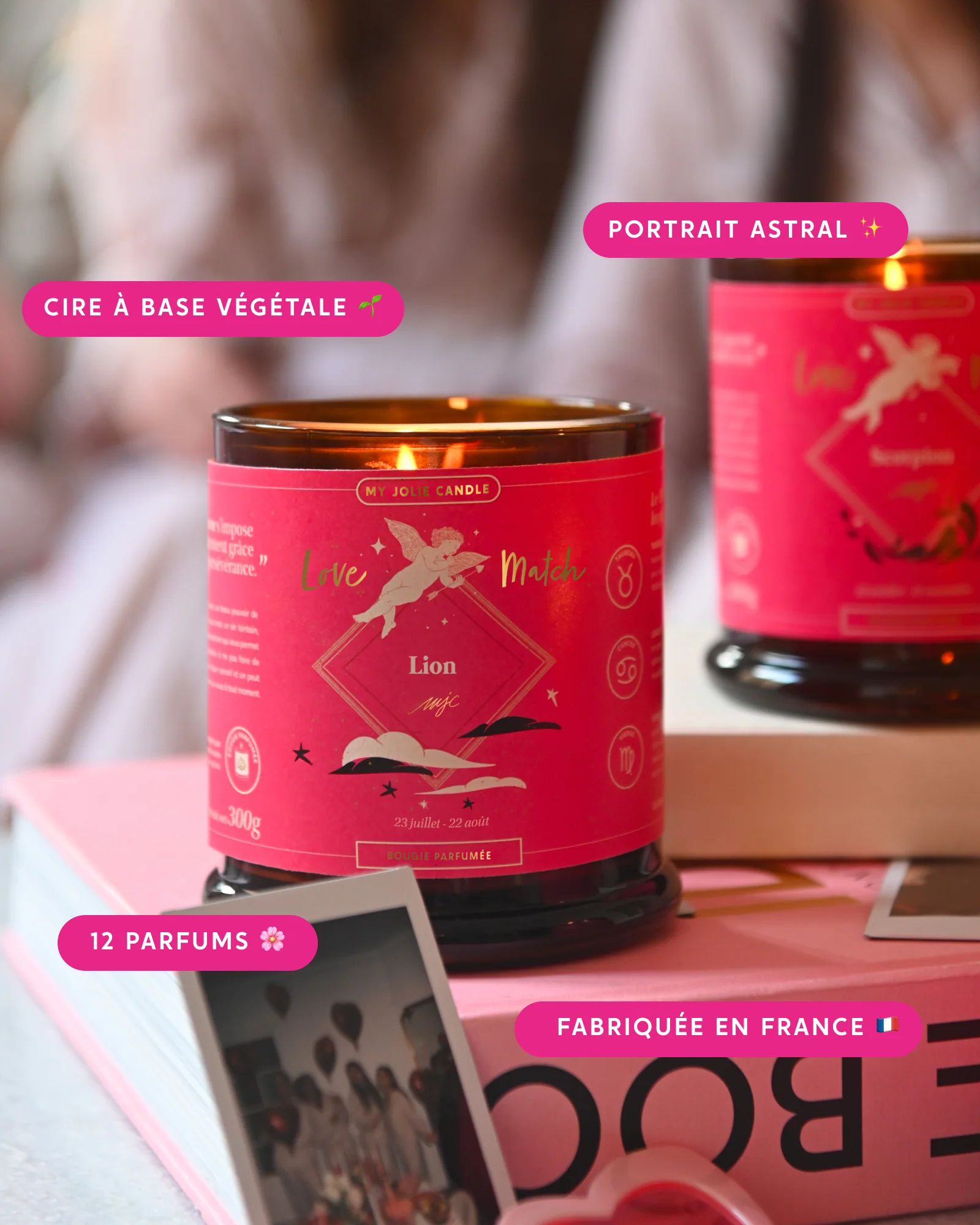 La Bougie Astrale Love Match Lion - Image 2