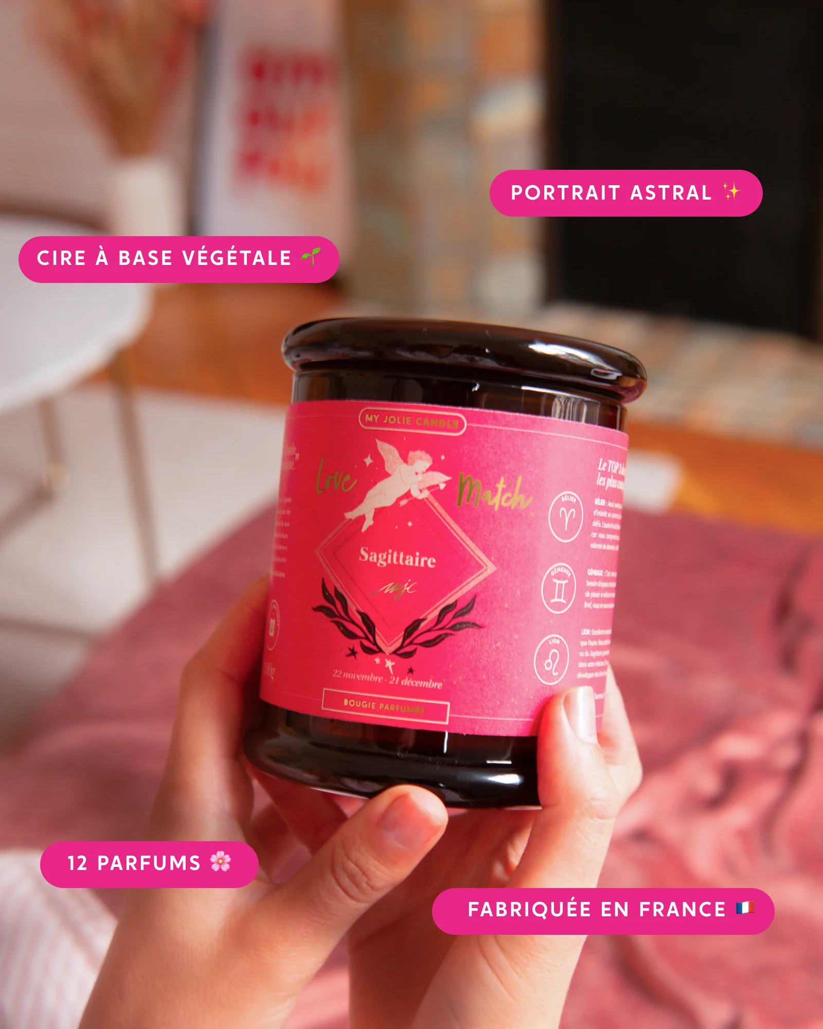 La Bougie Astrale Love Match Sagittaire - Image 2