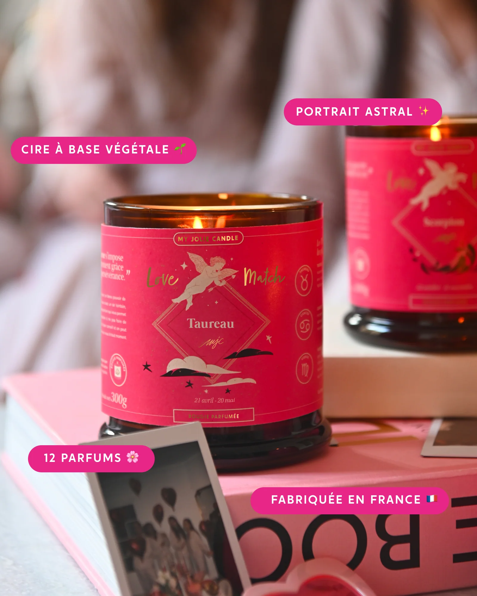 La Bougie Astrale Love Match Taureau - Image 2