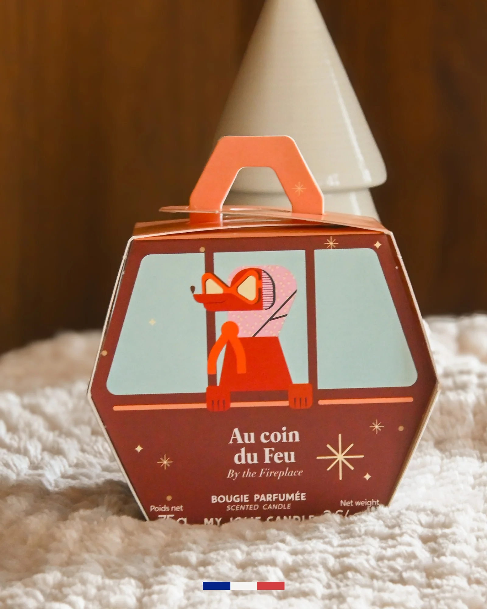 Petite bougie Au coin du Feu - Image 6