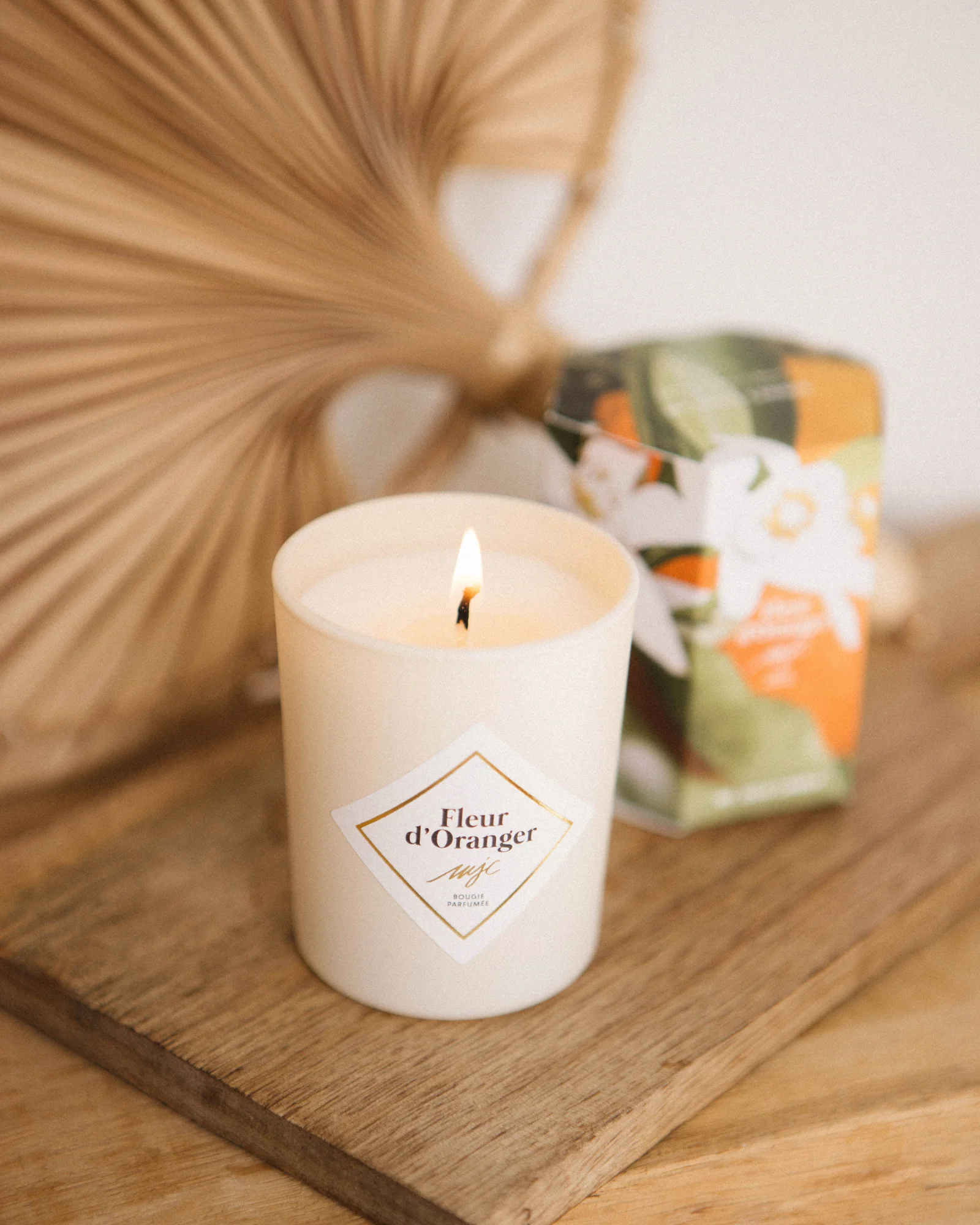 Petite bougie Fleur d'Oranger - Image 3