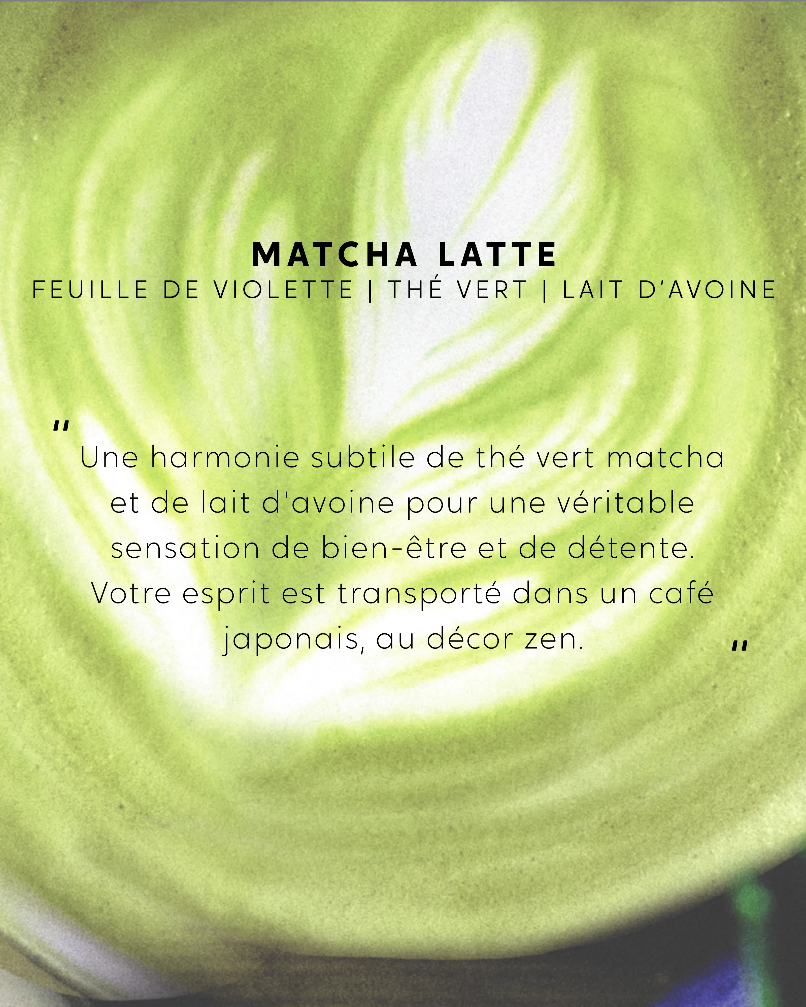 Recharge bouquet Matcha Latte - Image 3